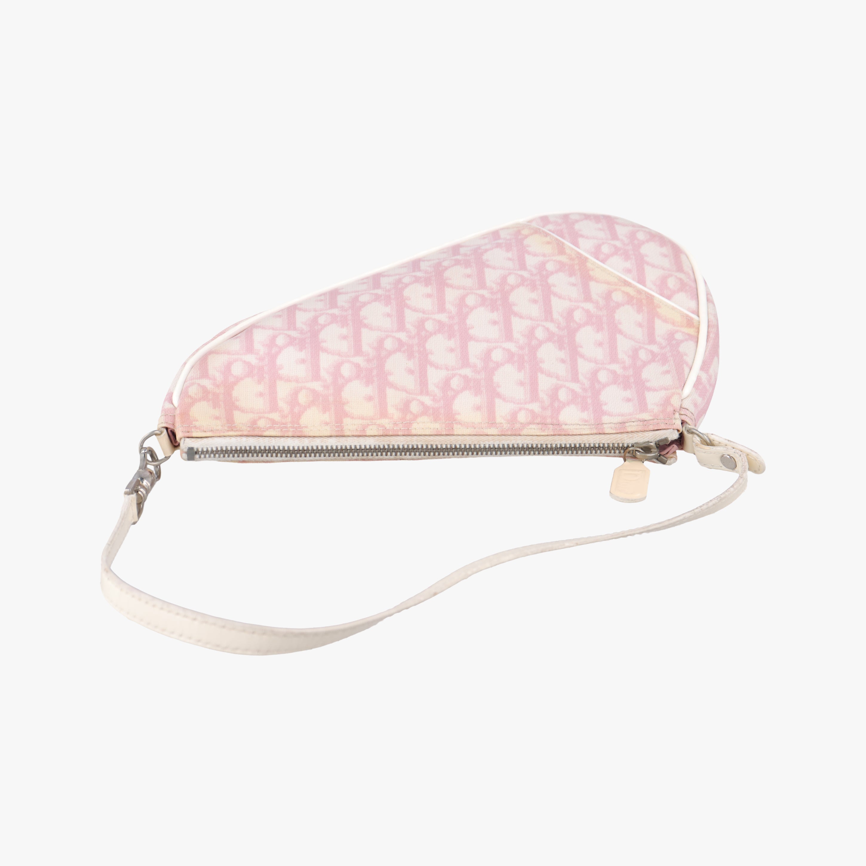 Saddle Pink×White×Beige jacquard CM0074サドル ピンク×ホワイト×ベージュ ジャガード CM0074