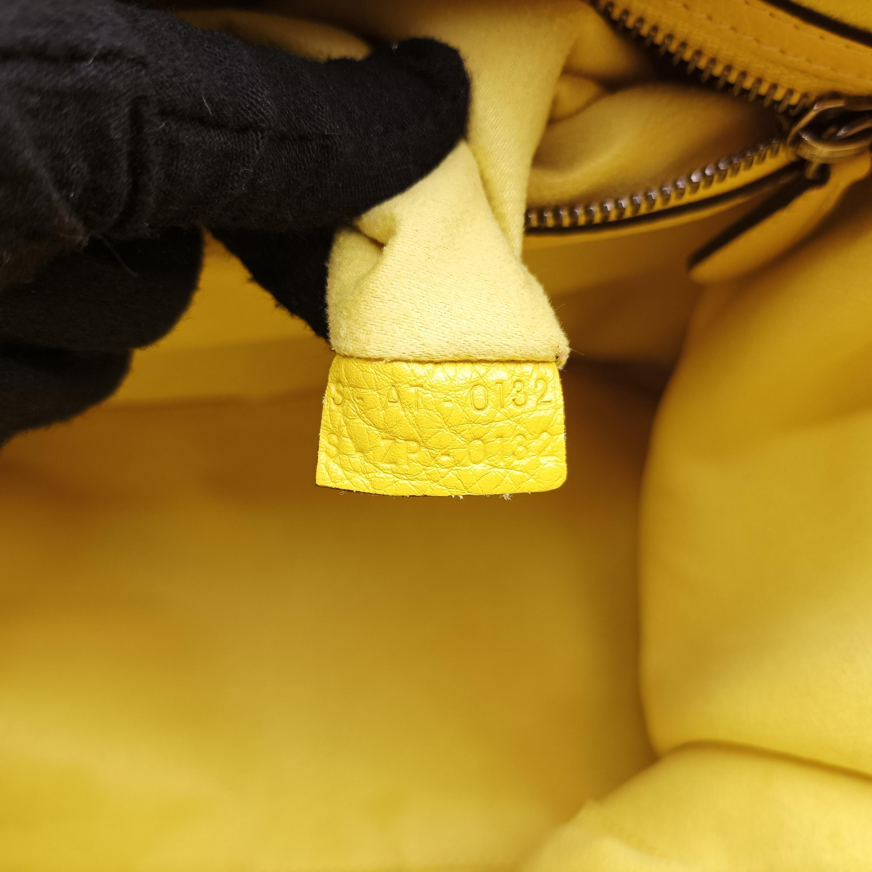 Luggage Mini Shopper Yellow Leather S-AT-0132 S-ZP-0132ラゲージミニショッパー イエロー レザー S-AT-0132 S-ZP-0132