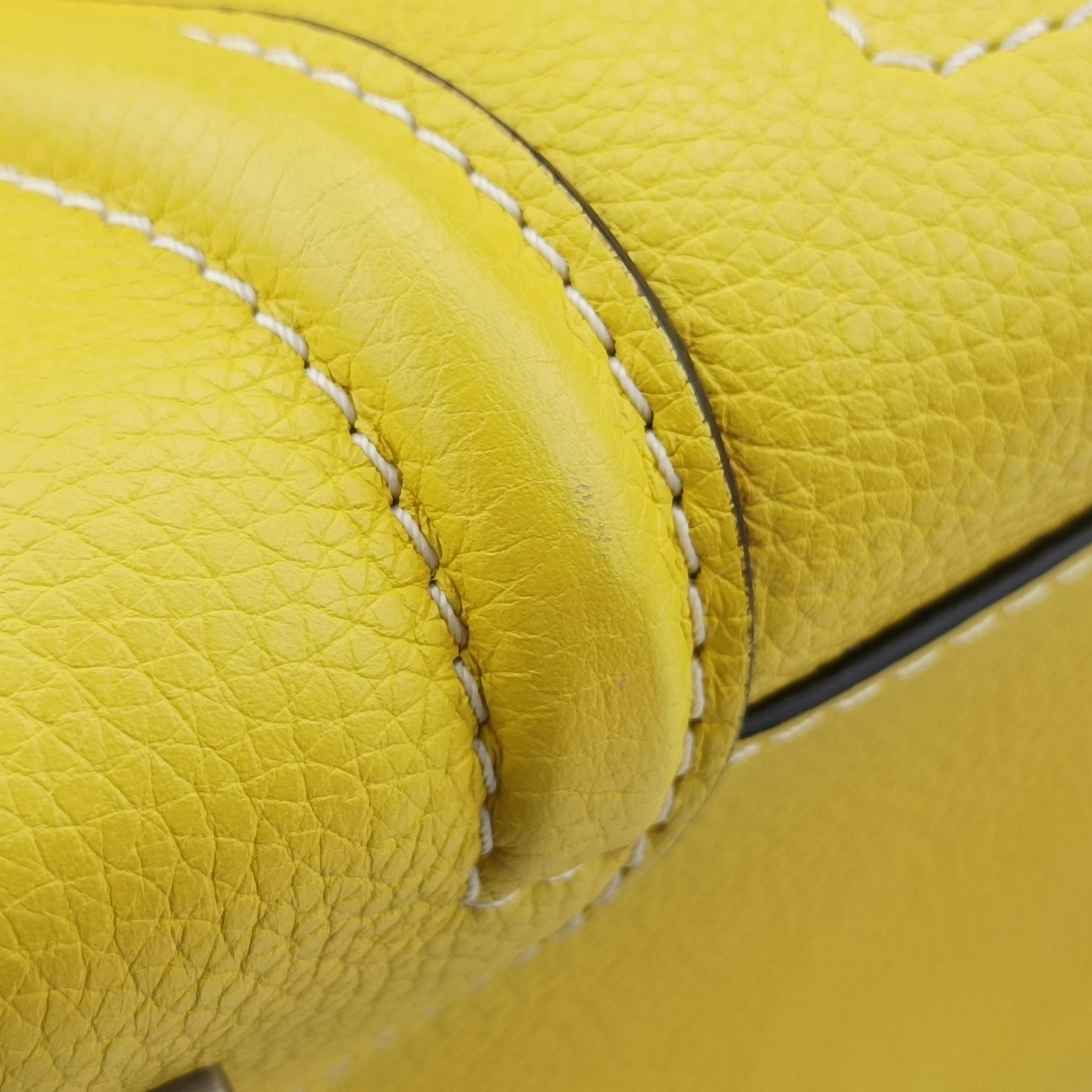 Luggage Mini Shopper Yellow Leather S-AT-0132 S-ZP-0132ラゲージミニショッパー イエロー レザー S-AT-0132 S-ZP-0132