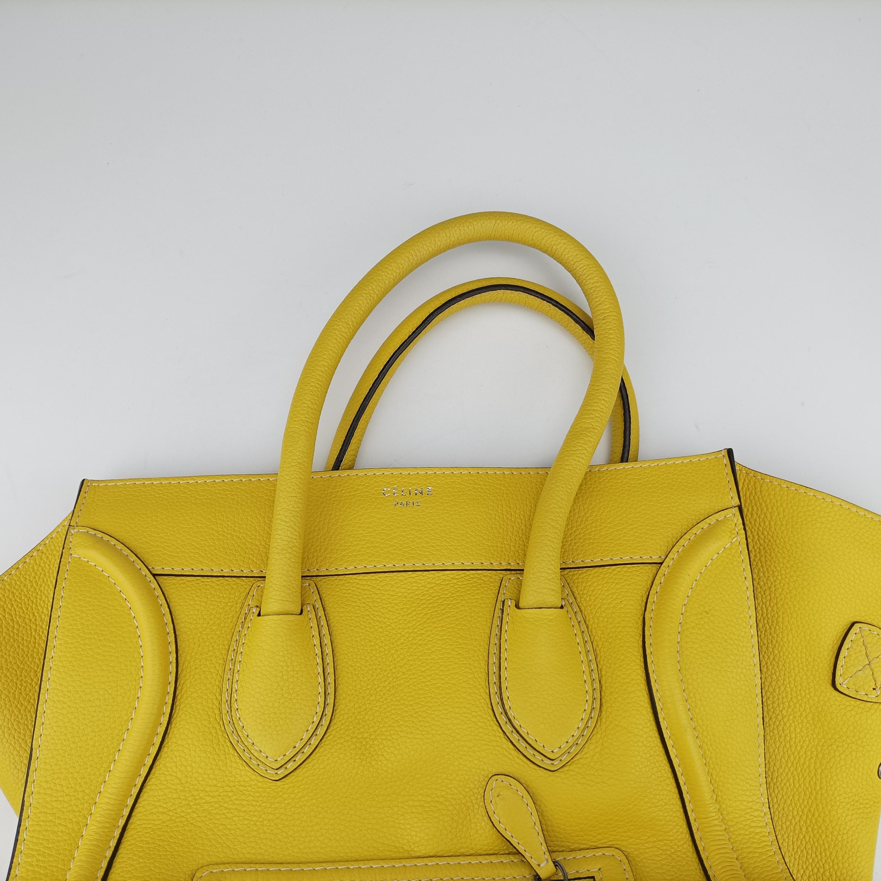 Luggage Mini Shopper Yellow Leather S-AT-0132 S-ZP-0132ラゲージミニショッパー イエロー レザー S-AT-0132 S-ZP-0132