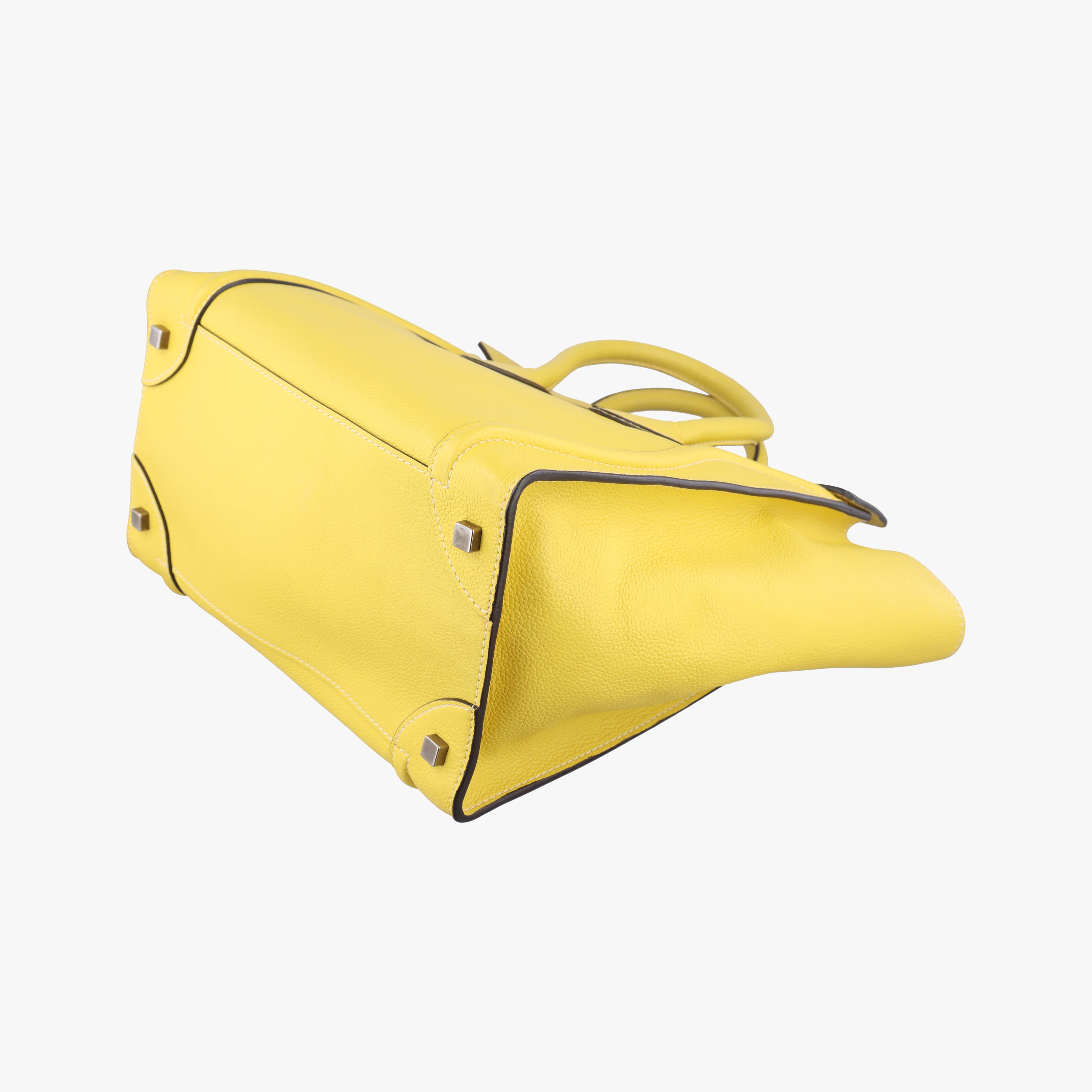 Luggage Mini Shopper Yellow Leather S-AT-0132 S-ZP-0132ラゲージミニショッパー イエロー レザー S-AT-0132 S-ZP-0132
