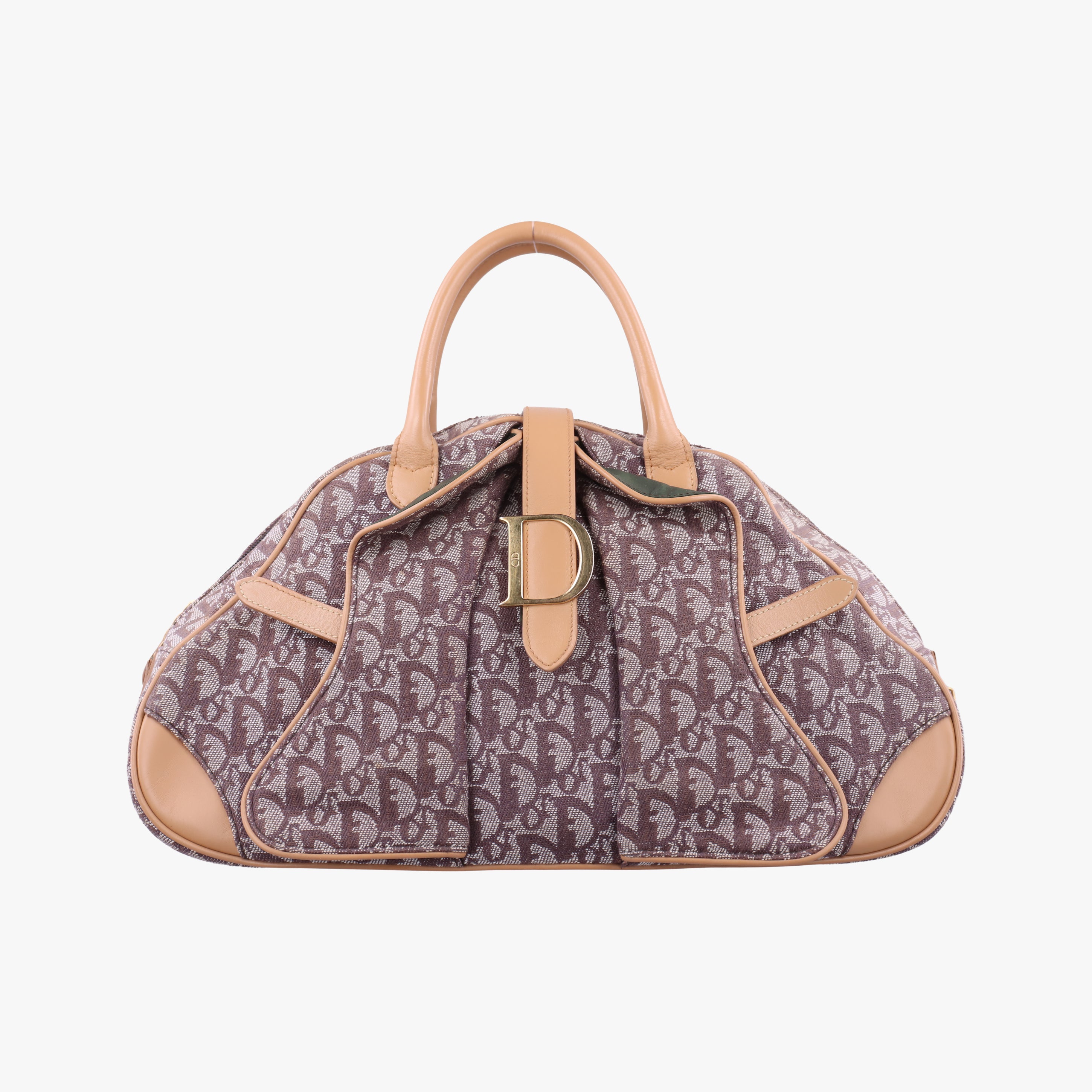 double saddlebag beige×burgundy Jacquard×Leather MA-1001ダブルサドルバッグ ベージュ×ワインレッド ジャガード×レザー MA-1001