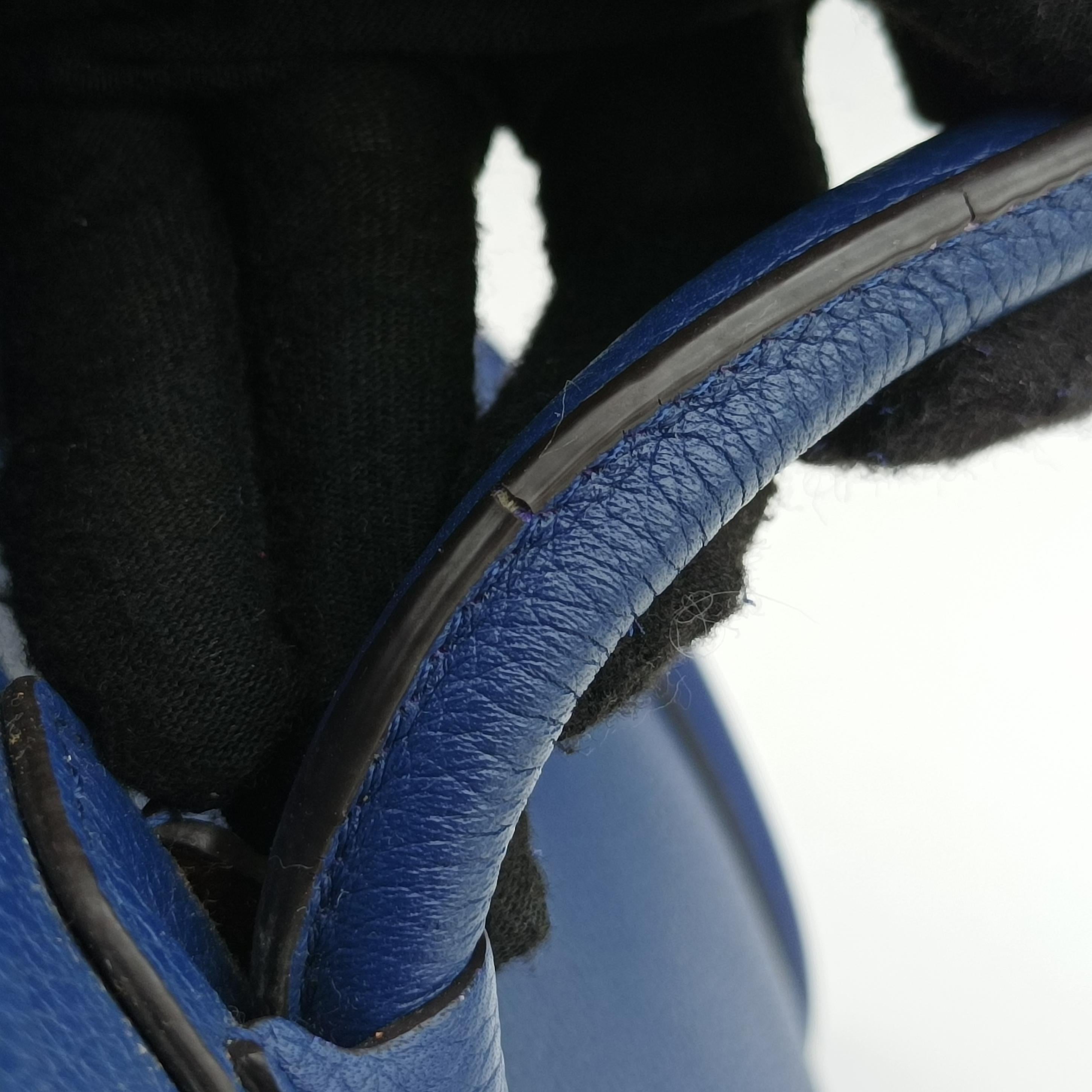 Luggage Micro shopper Blue Leather F-MM-1145 F-CT-1125ラゲージマイクロショッパー ブルー レザー F-MM-1145 F-CT-1125