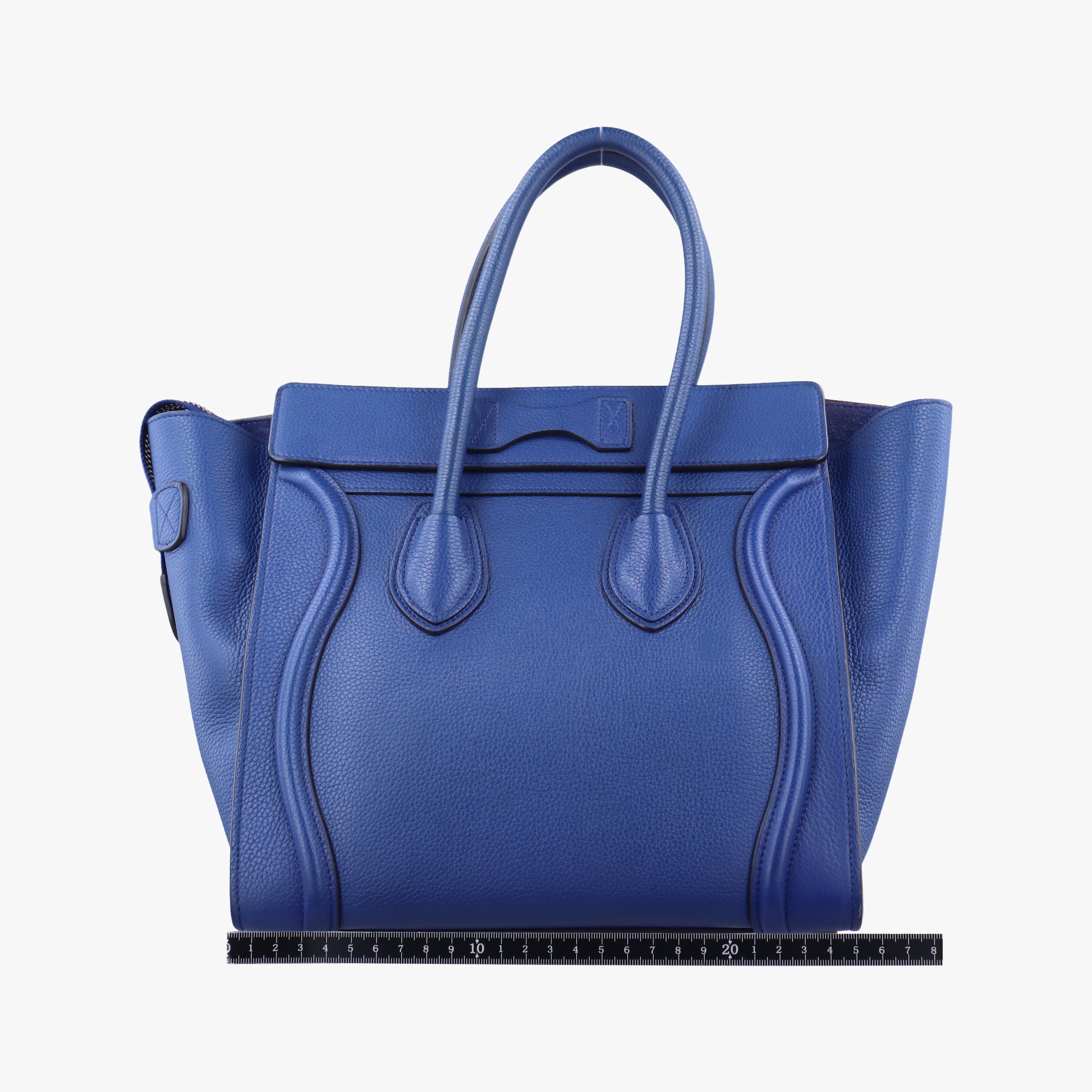 Luggage Micro shopper Blue Leather F-MM-1145 F-CT-1125ラゲージマイクロショッパー ブルー レザー F-MM-1145 F-CT-1125