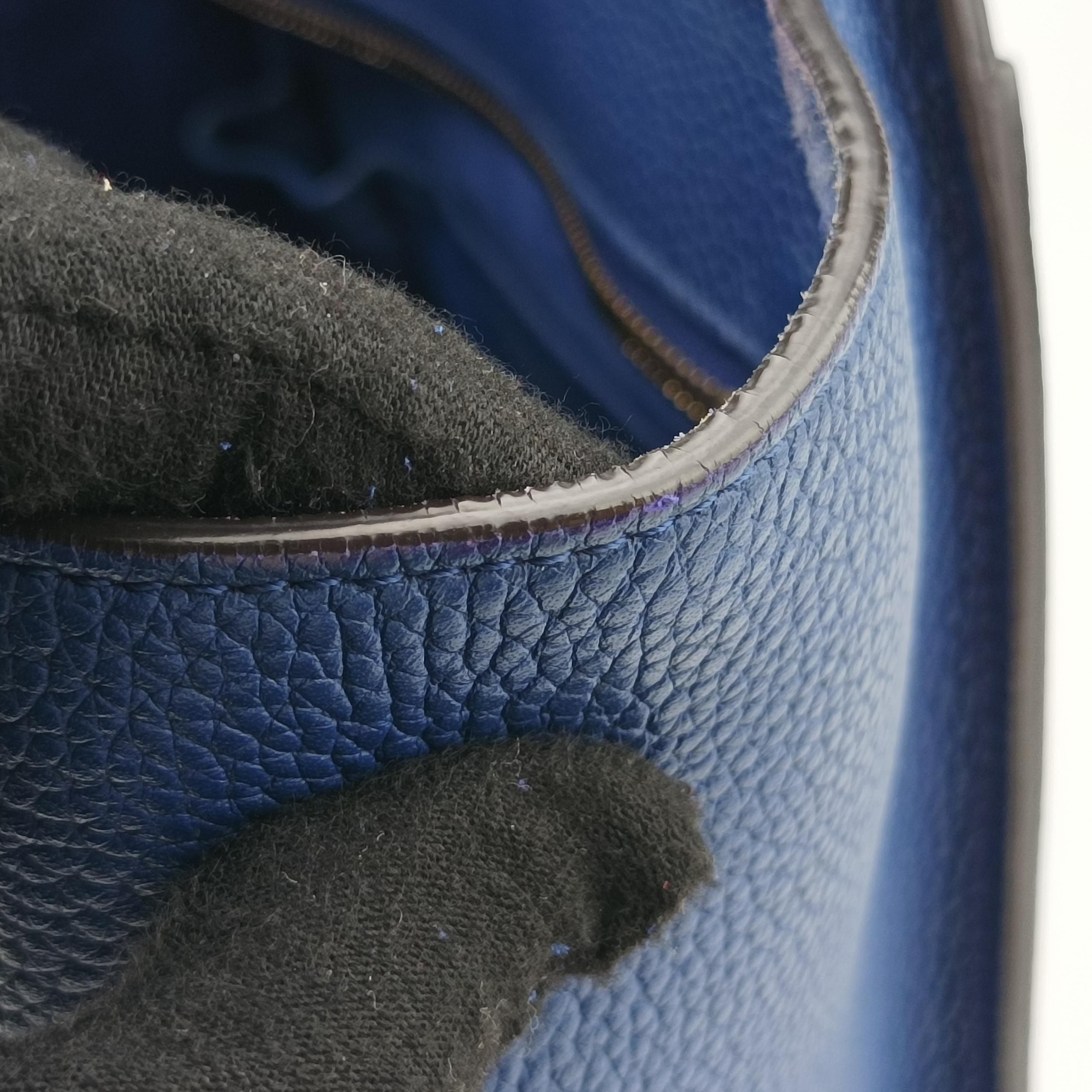 Luggage Micro shopper Blue Leather F-MM-1145 F-CT-1125ラゲージマイクロショッパー ブルー レザー F-MM-1145 F-CT-1125