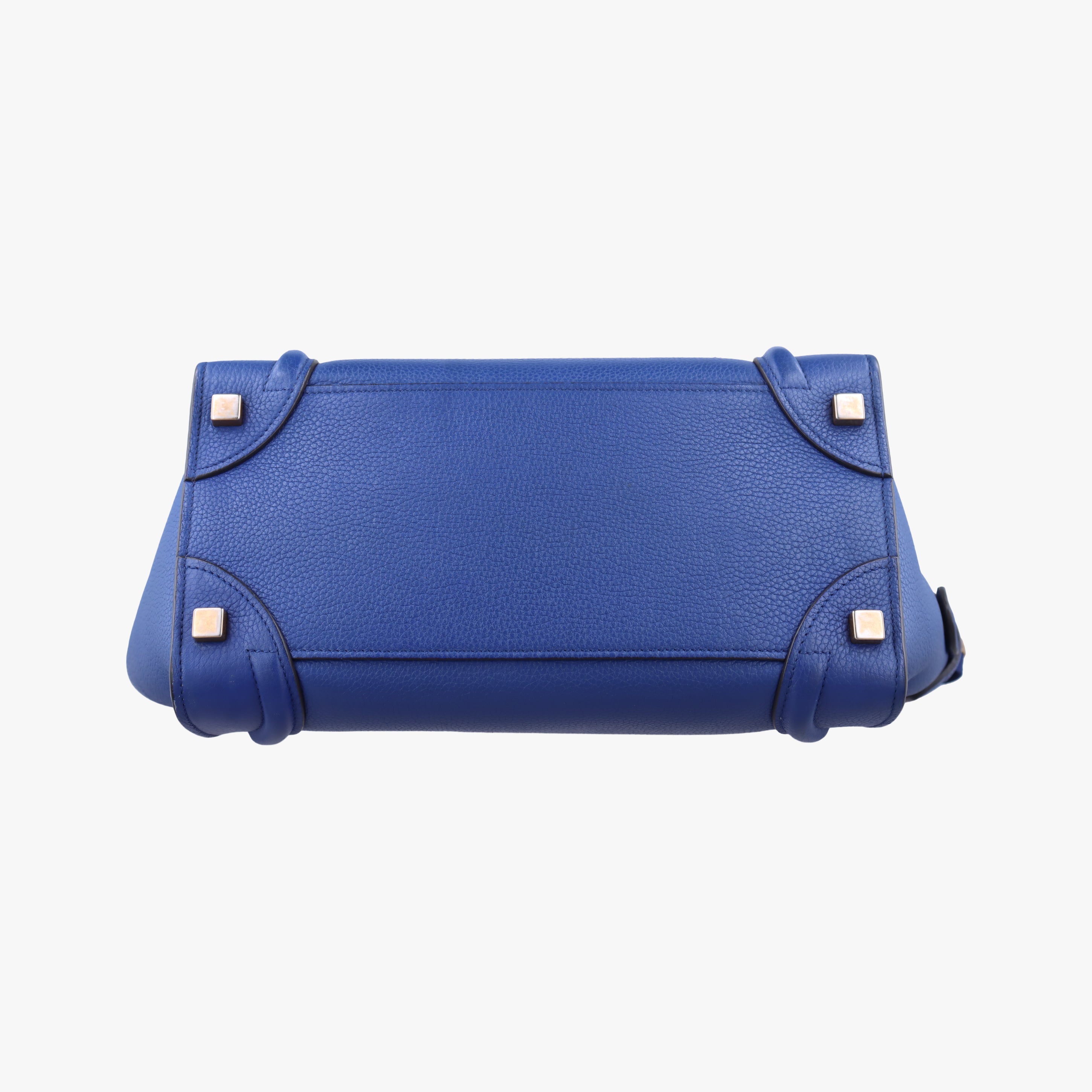 Luggage Micro shopper Blue Leather F-MM-1145 F-CT-1125ラゲージマイクロショッパー ブルー レザー F-MM-1145 F-CT-1125