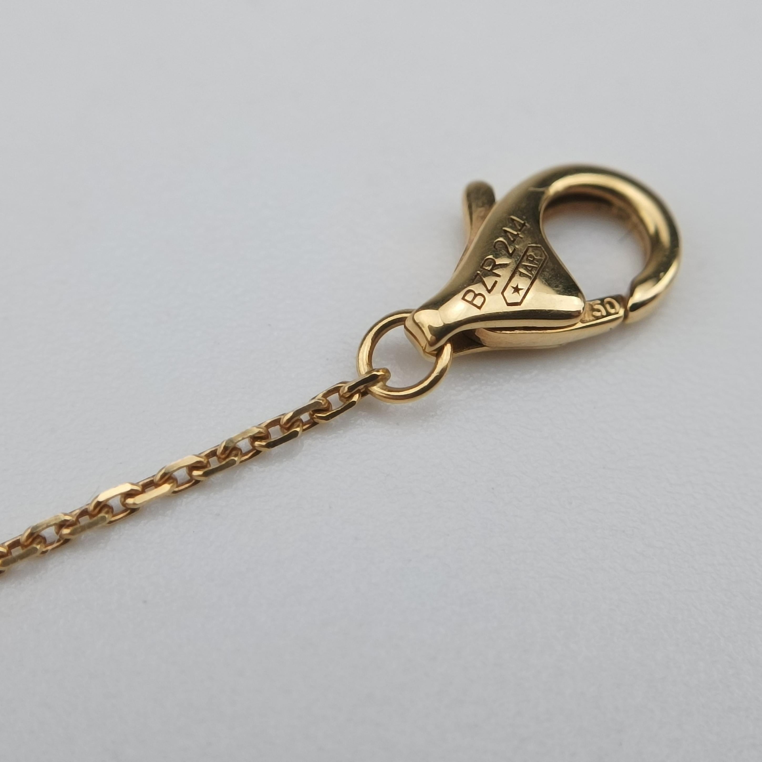 Amulette de Cartier Rose golden×Green AU750 B7224520 BZR244アミュレット ドゥ カルティエ ローズゴールド×グリーン AU750 B7224520 BZR244