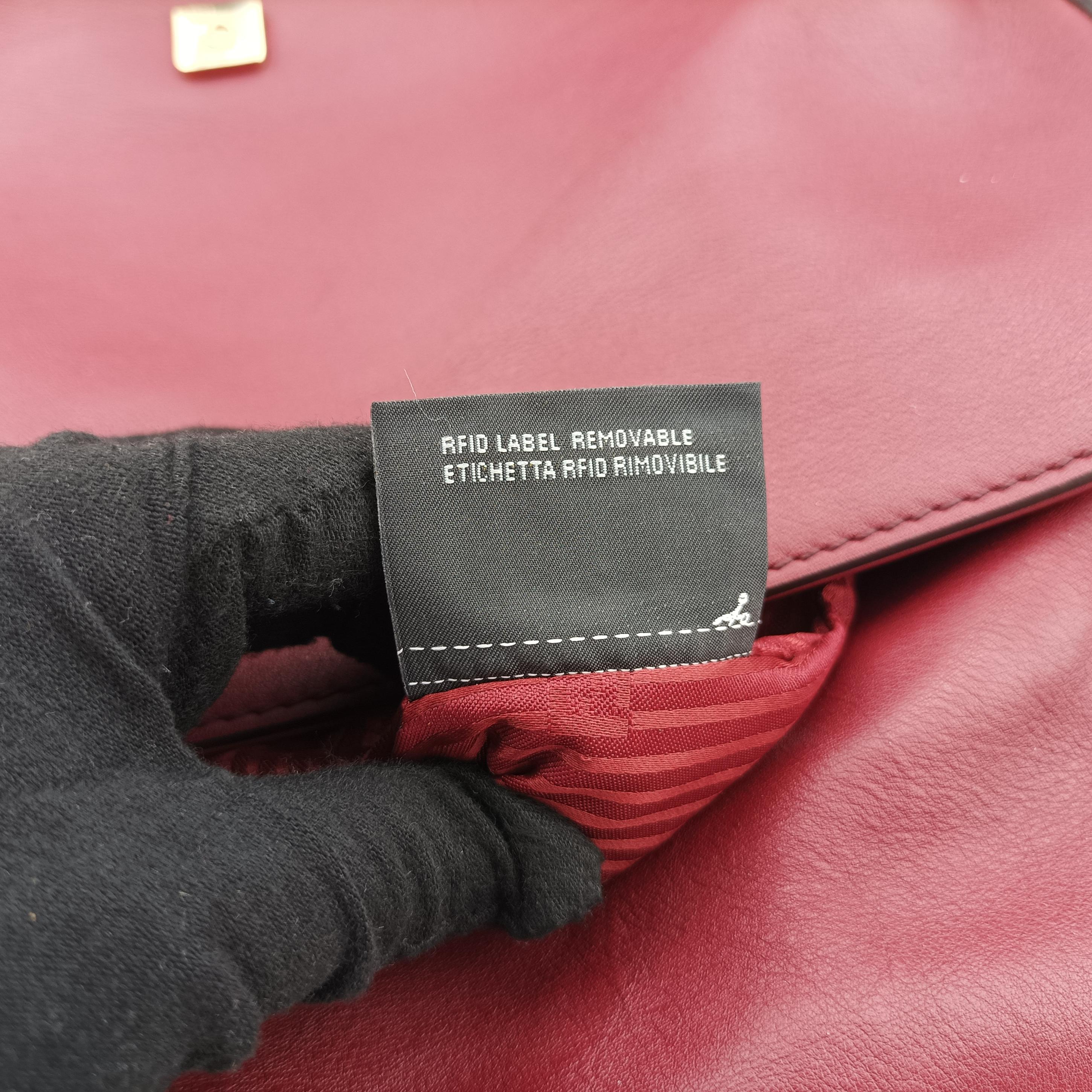 Big Mamma Baguette Red Leather 8BR638 8BR638-D16 129-2370ビッグマンマバケット レッド レザー 8BR638 8BR638-D16 129-2370