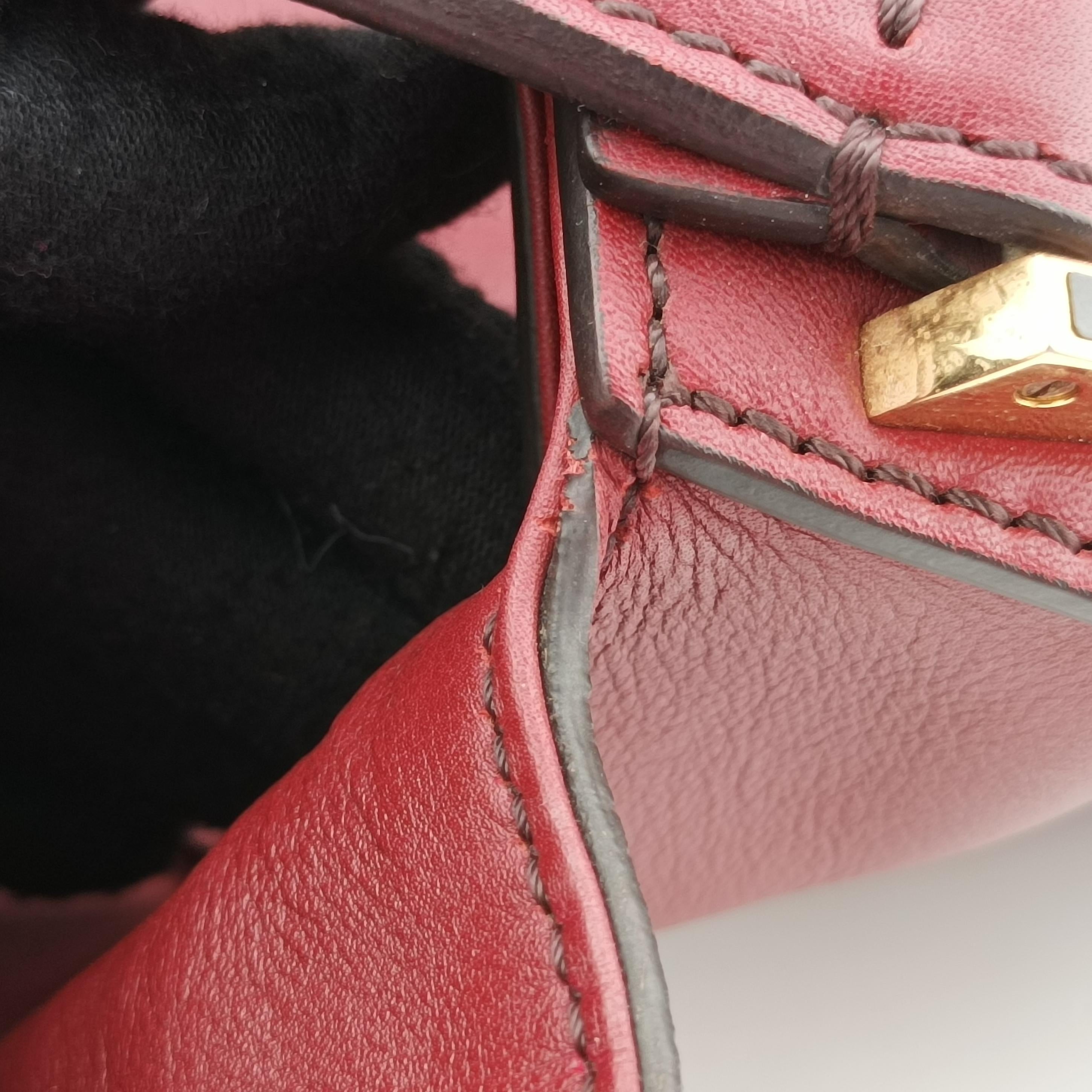 Big Mamma Baguette Red Leather 8BR638 8BR638-D16 129-2370ビッグマンマバケット レッド レザー 8BR638 8BR638-D16 129-2370