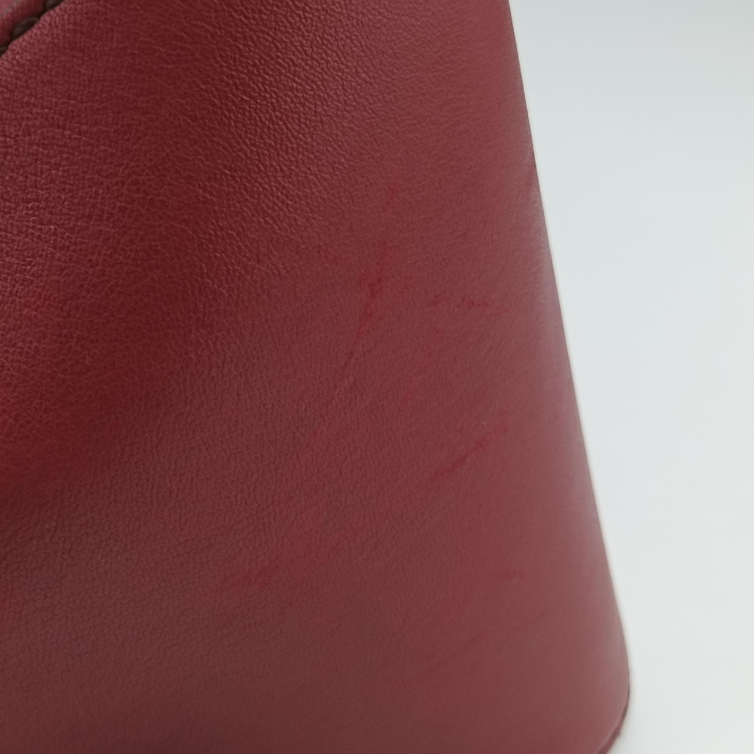 Big Mamma Baguette Red Leather 8BR638 8BR638-D16 129-2370ビッグマンマバケット レッド レザー 8BR638 8BR638-D16 129-2370