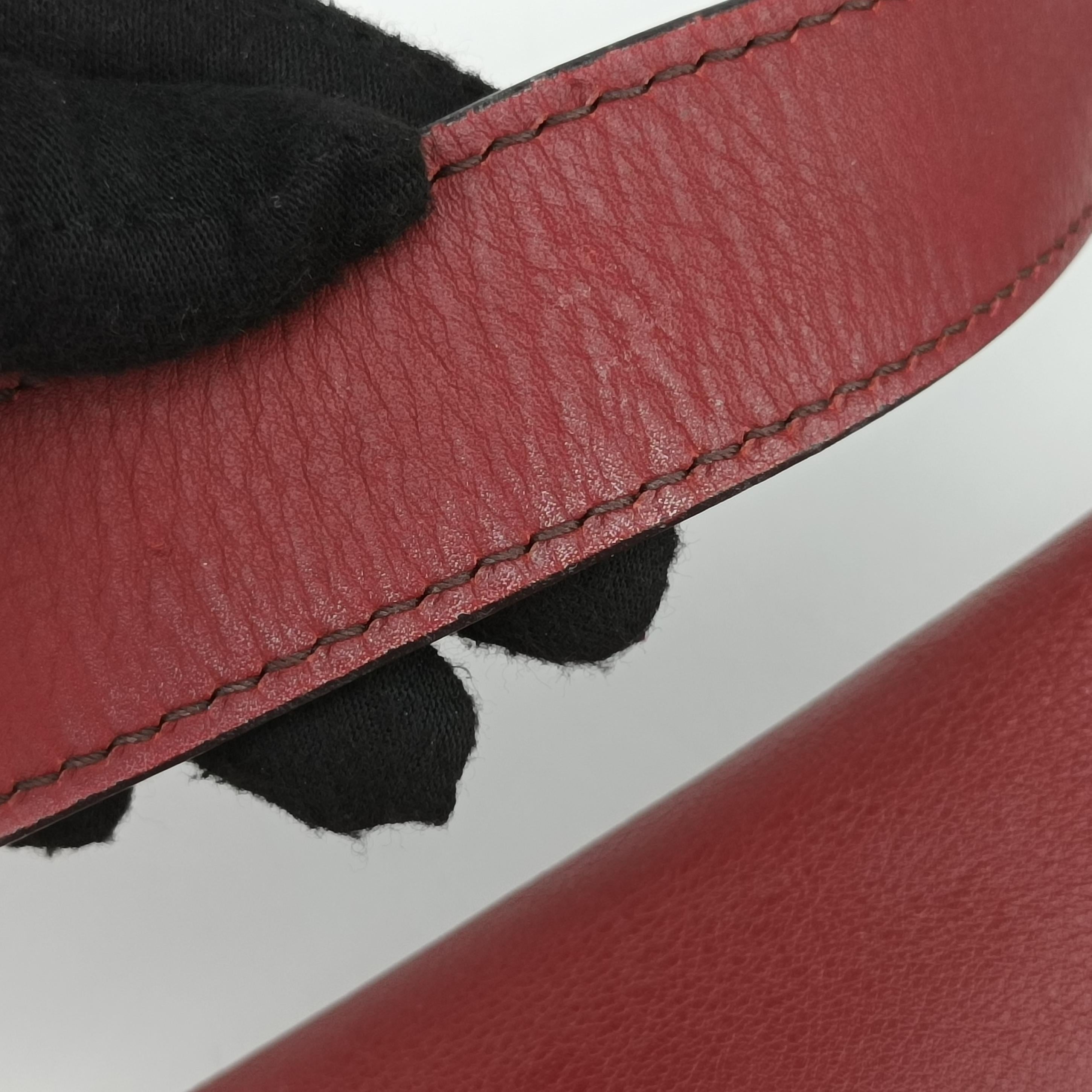 Big Mamma Baguette Red Leather 8BR638 8BR638-D16 129-2370ビッグマンマバケット レッド レザー 8BR638 8BR638-D16 129-2370