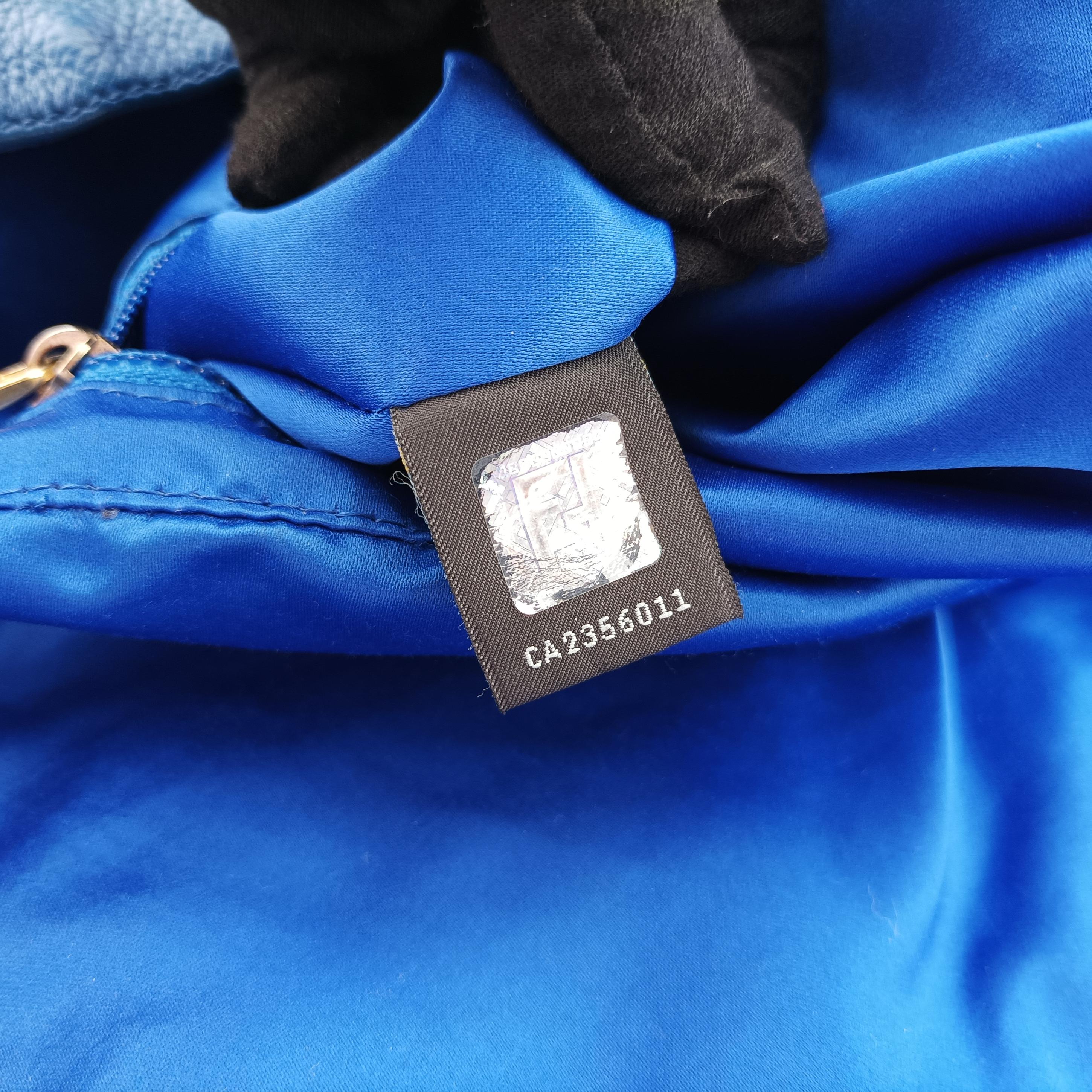 Big Mamma Forever Flap Blue leather 8BR638 8BR638-FB7 128-2354ビッグマンマバケット ブルー レザー 8BR638 8BR638-FB7 128-2354