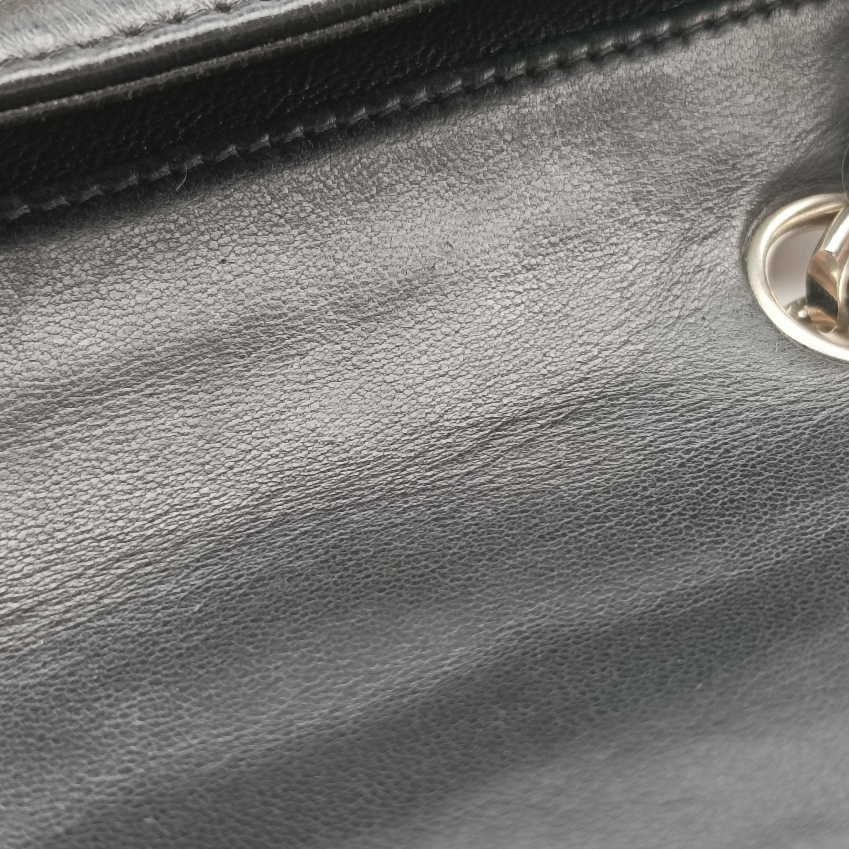 2.55 Chocolate Bar Chain Black lambskin A16367 64820642.55チョコバーチェーン ブラック ラムスキン A16367 6482064