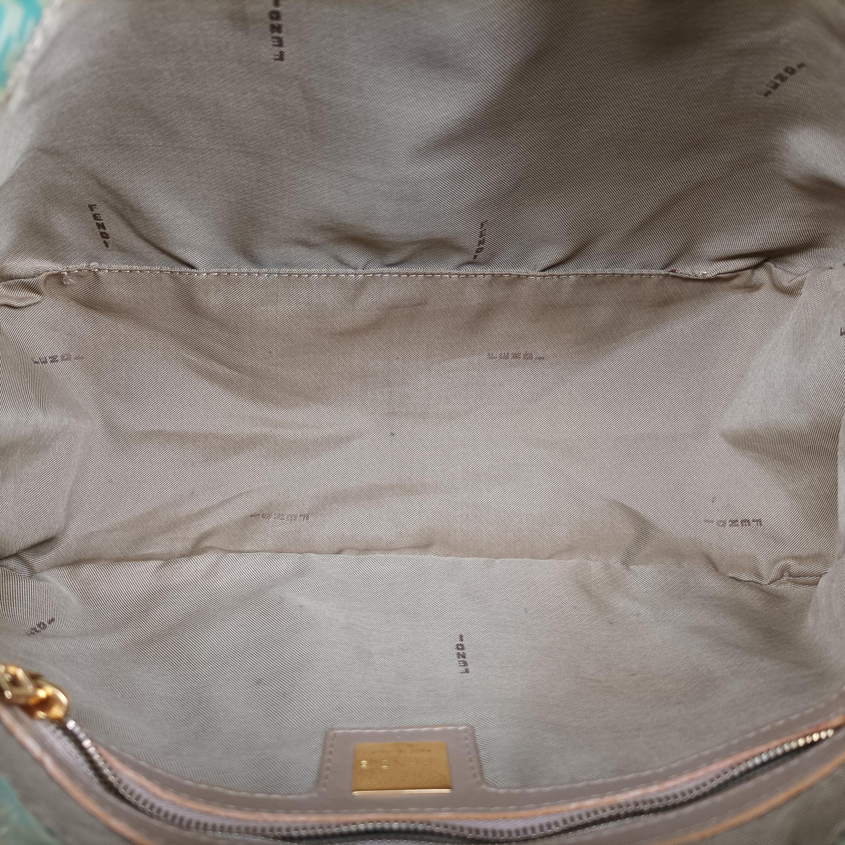 Mamma Baguette Green Patent Lot number unknownマンマバケット グリーン パテント 製番不明