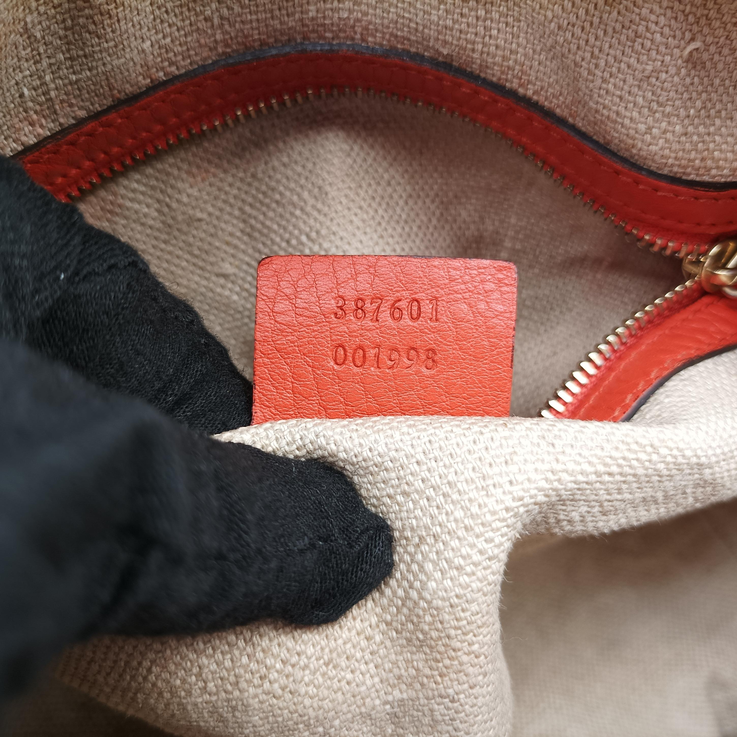 signature Top Handle Cellarius Ebony Beige×pink Leather×canvas 387601 G018257593シグネチャー トップ ハンドル セラリウス エボニー ベージュ×ピンク レザー×キャンバス 387601 G018257593