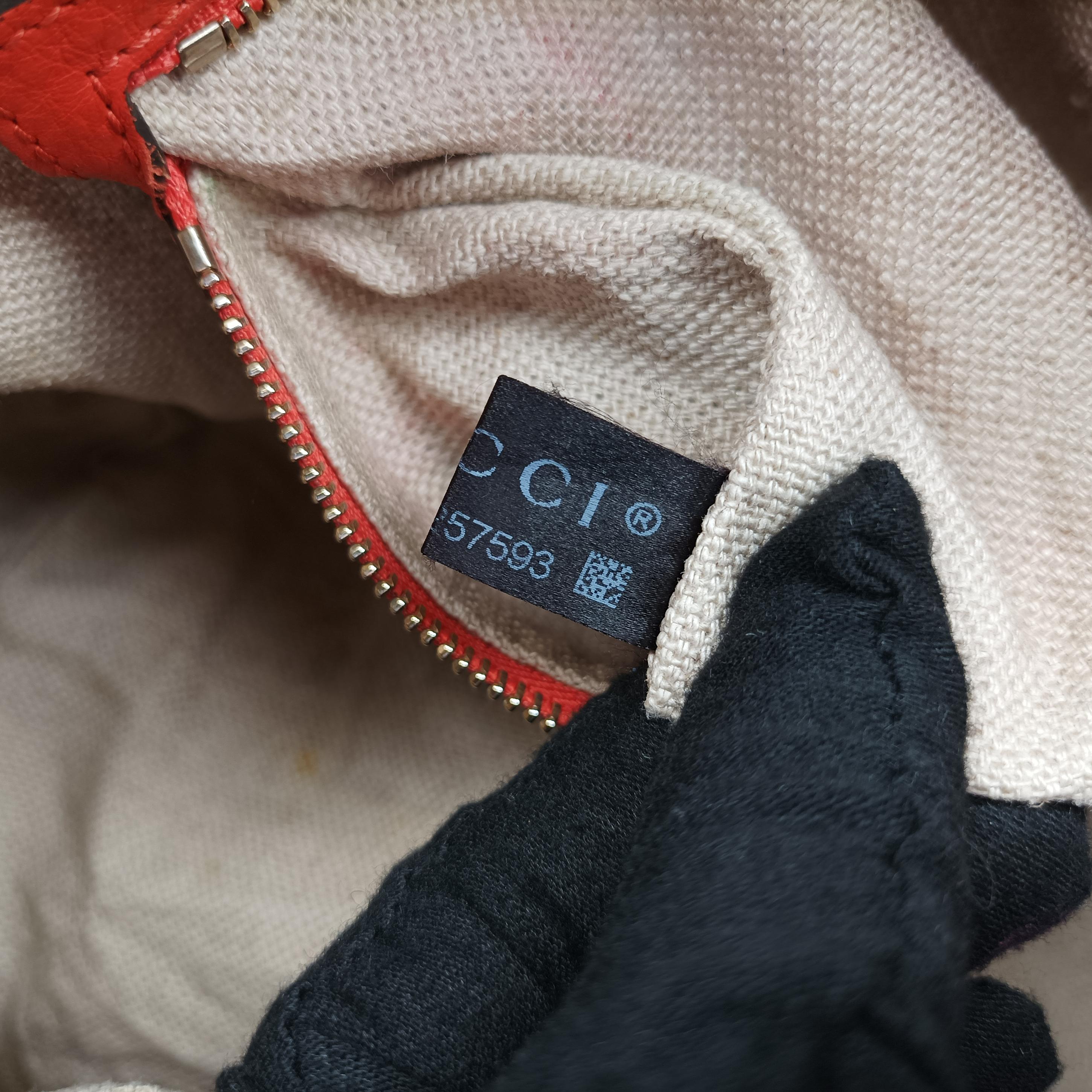 signature Top Handle Cellarius Ebony Beige×pink Leather×canvas 387601 G018257593シグネチャー トップ ハンドル セラリウス エボニー ベージュ×ピンク レザー×キャンバス 387601 G018257593