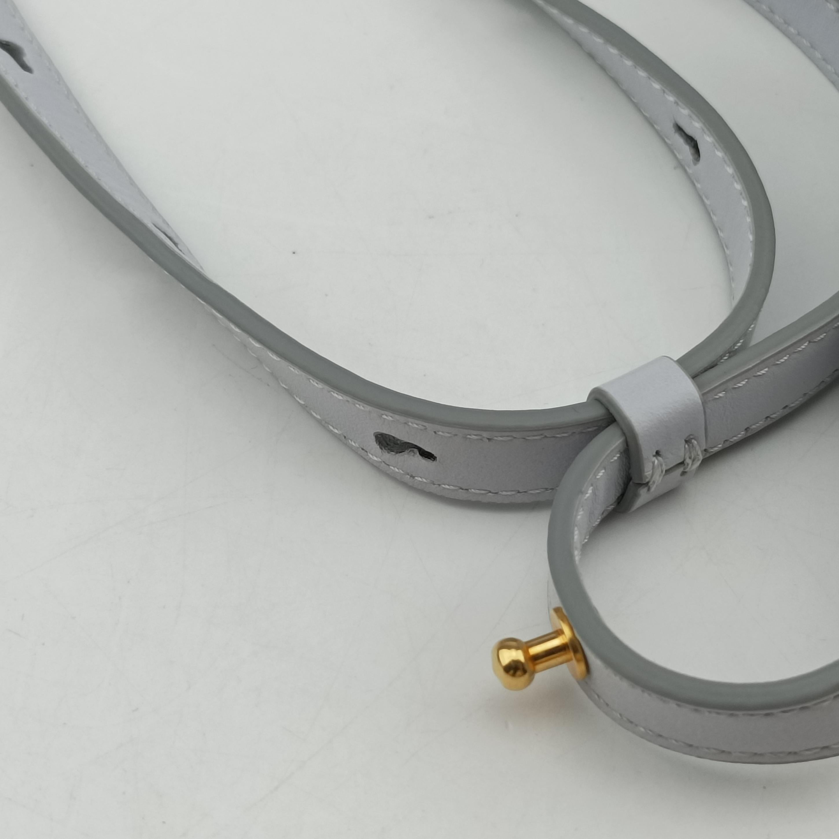 Chloe C Blue Leather 03-19-63-65クロエC ブルー レザー 03-19-63-65