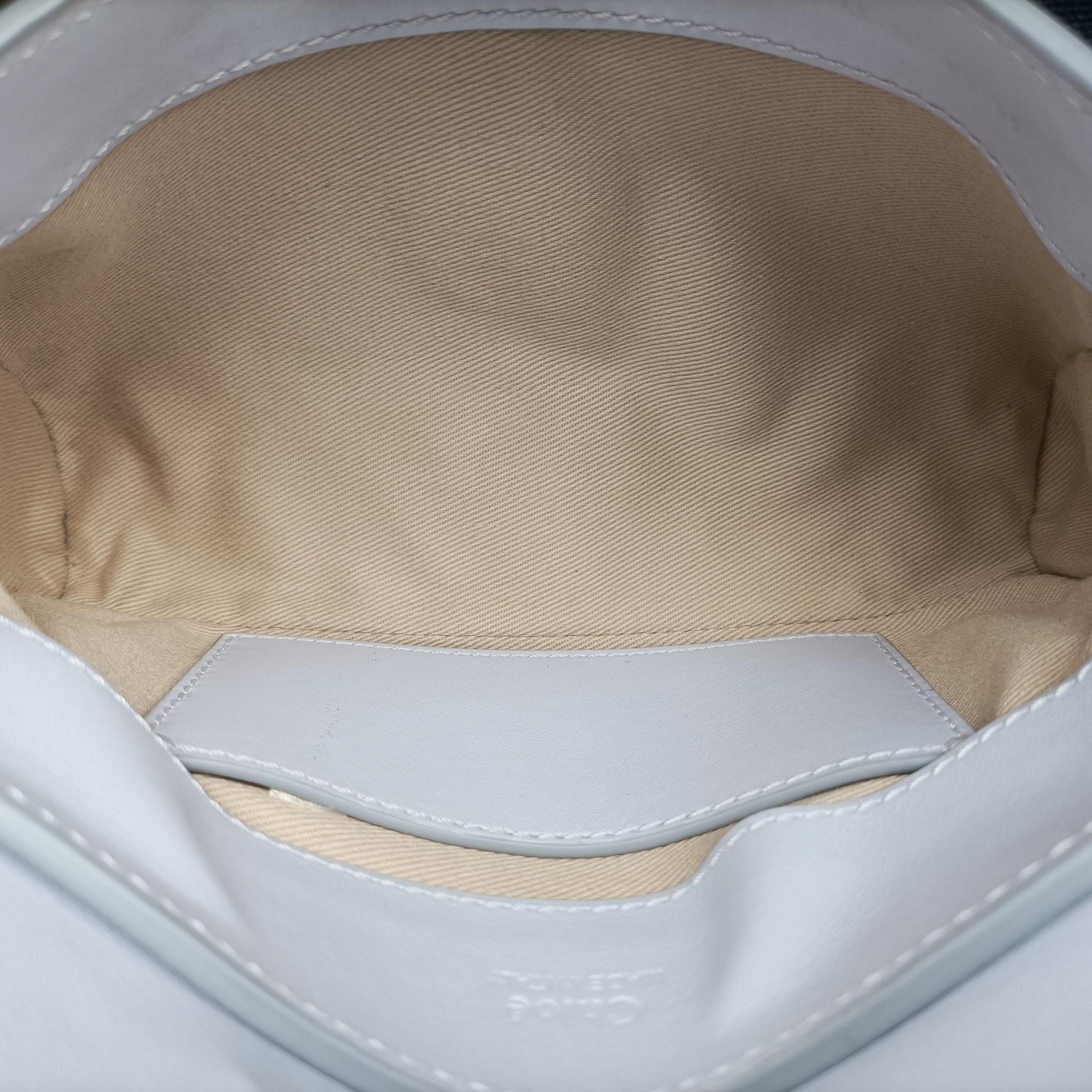 Chloe C Blue Leather 03-19-63-65クロエC ブルー レザー 03-19-63-65