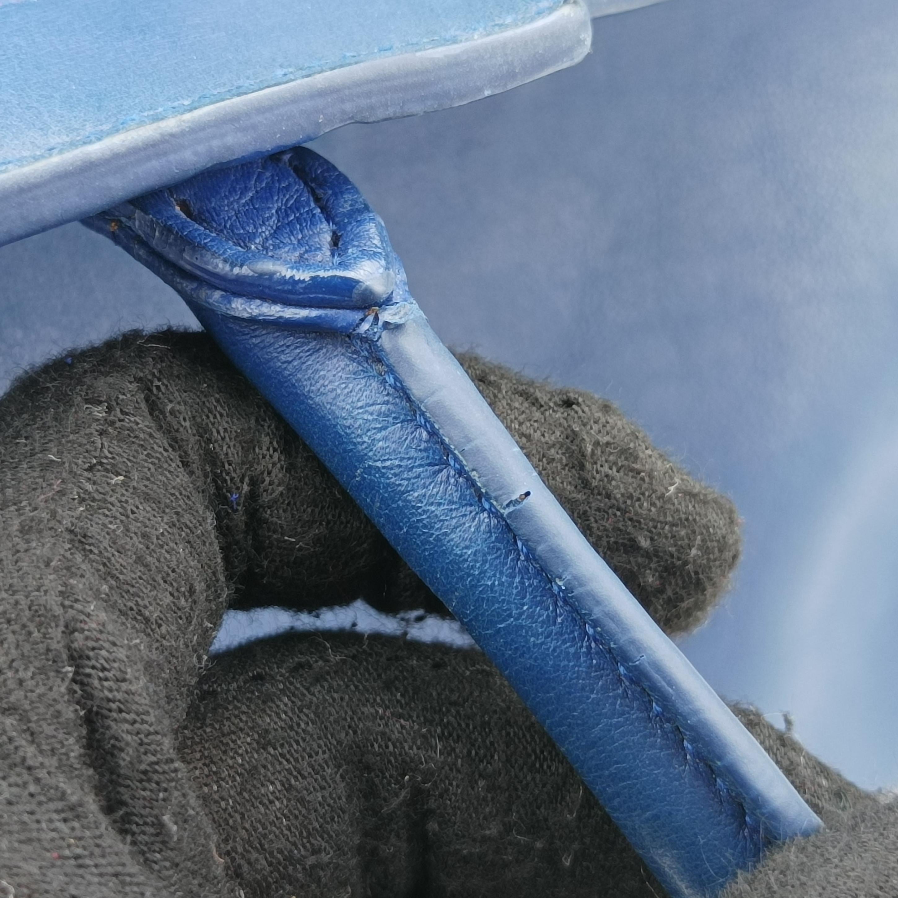 Baby Downtown Cabas Blue Canvas × Suede 436834 GNR436834.0516ベイビー ダウンタウン カバス ブルー キャンバス×スエード 436834 GNR436834.0516