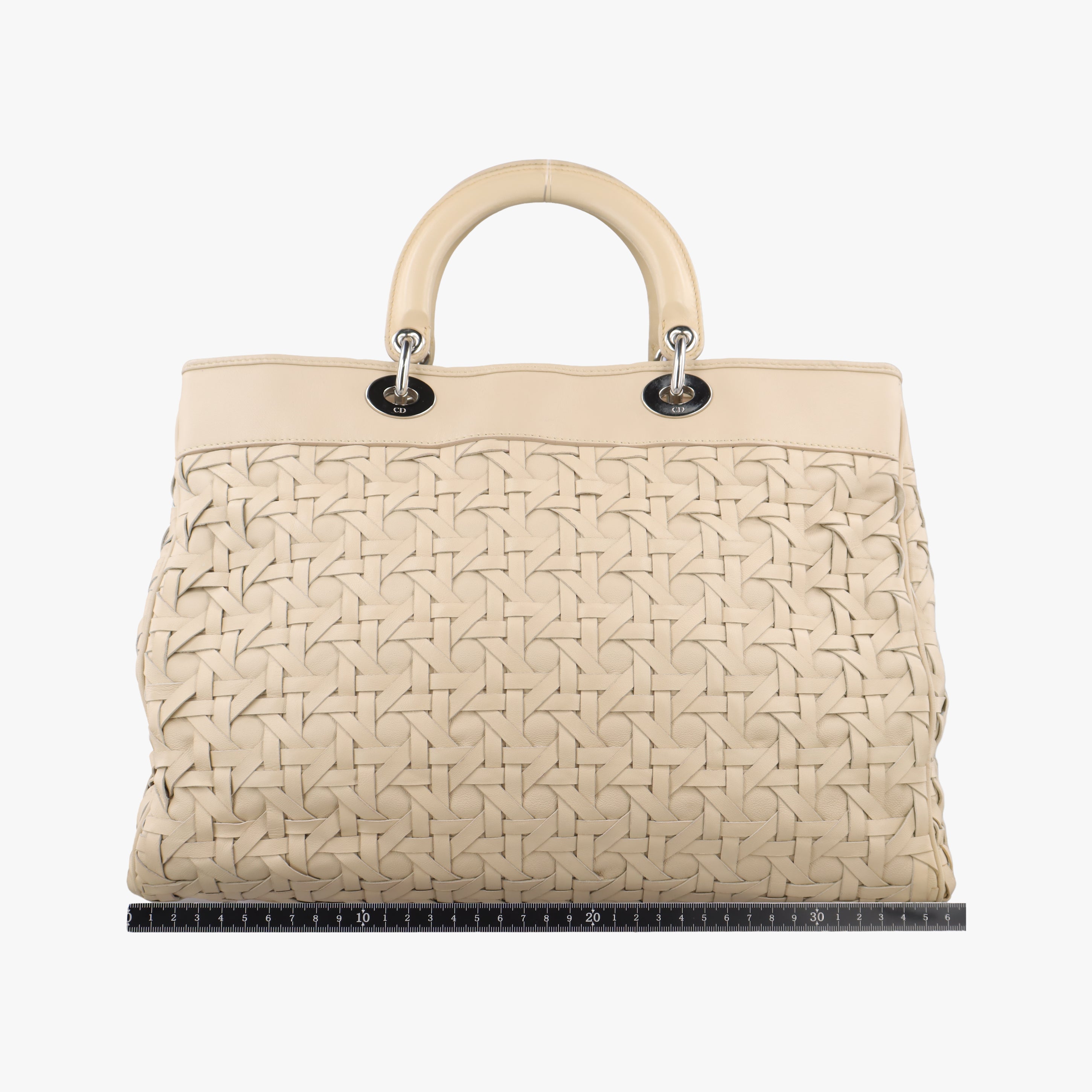 Lady Dior Avenue Tote Beige lambskin 96-MA-1027レディ ディオール アベニュー トート ベージュ ラムスキン 96-MA-1027