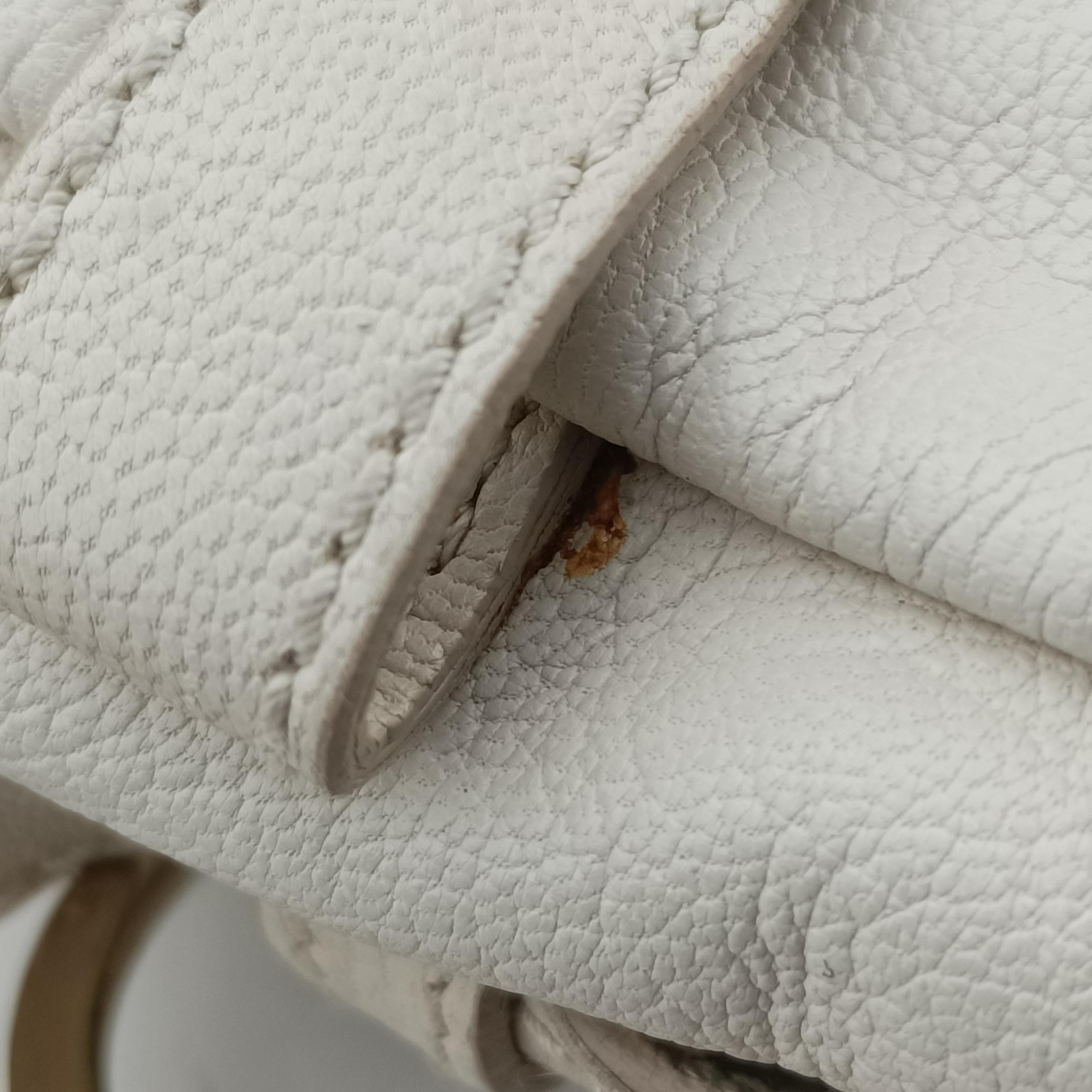 Saharienne White Leather 139259 139259.213317サハリエンヌ ホワイト レザー 139259 139259.213317