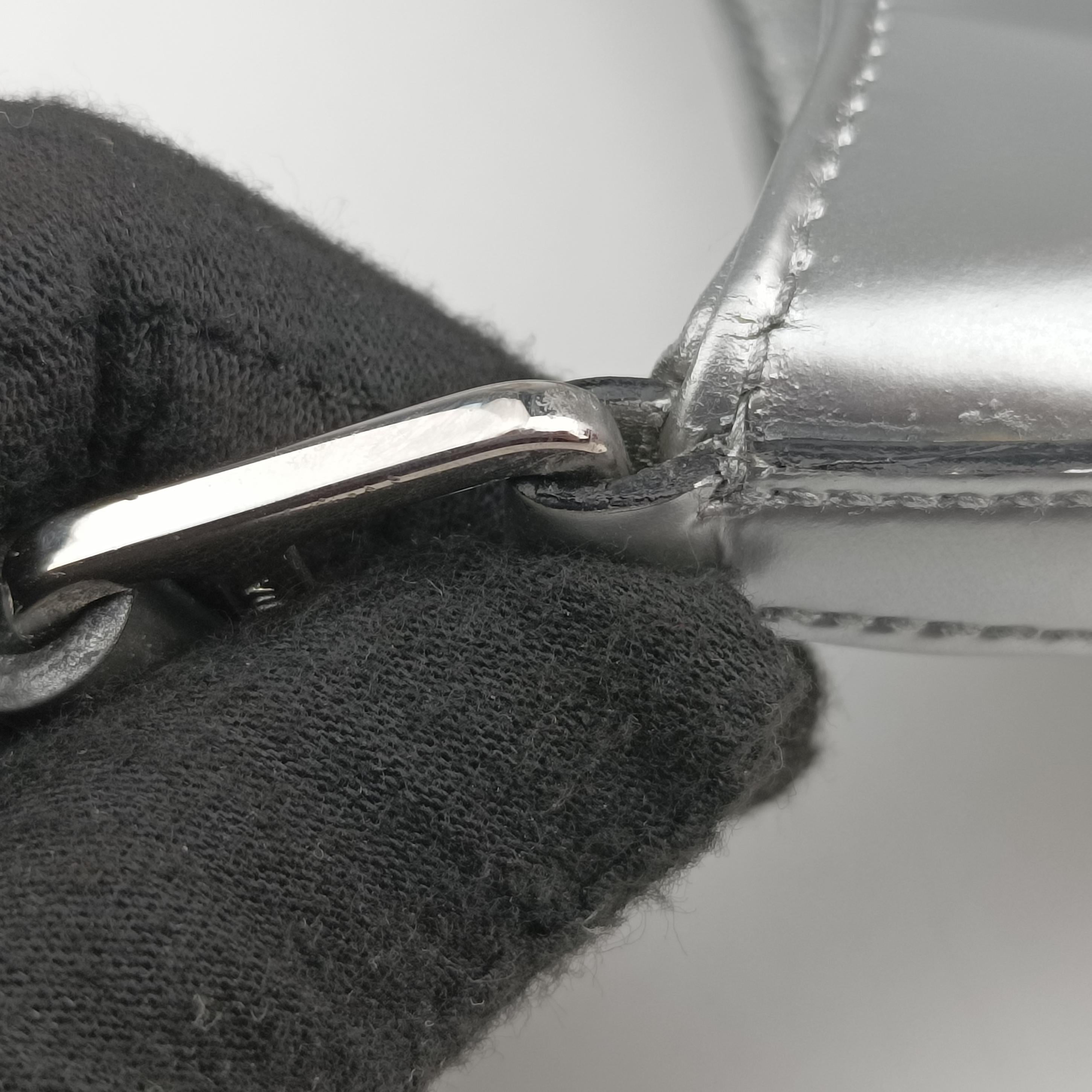 Cleo Silver Enamel 1BC499 7/1クレオ ホーボー シルバー エナメル 1BC499 7/1