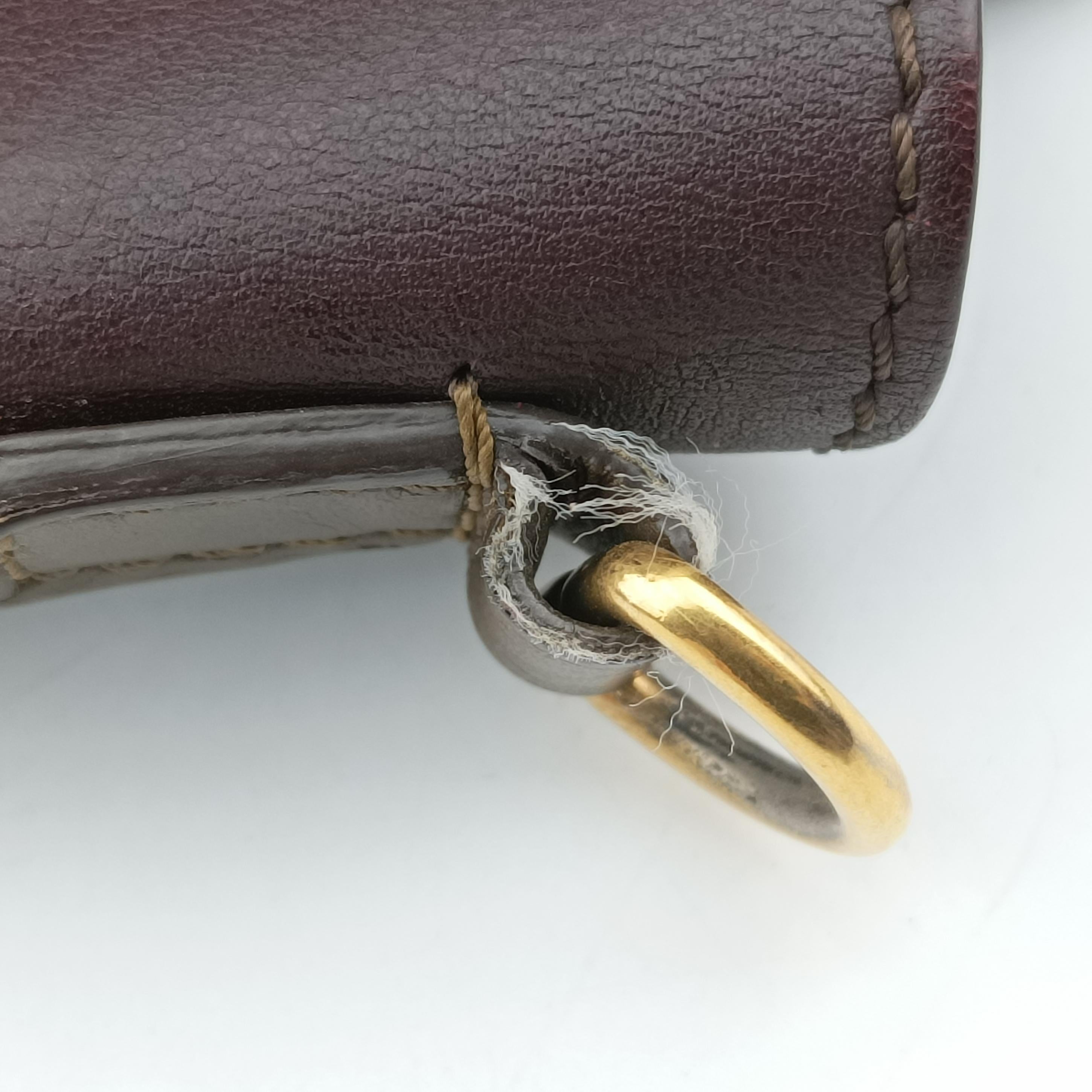 luggage nano shopper Black× burgundy ×Brown Leather W-ZP-0172ラゲージナノショッパー ブラック×ワインレッド×ブラウン レザー W-ZP-0172