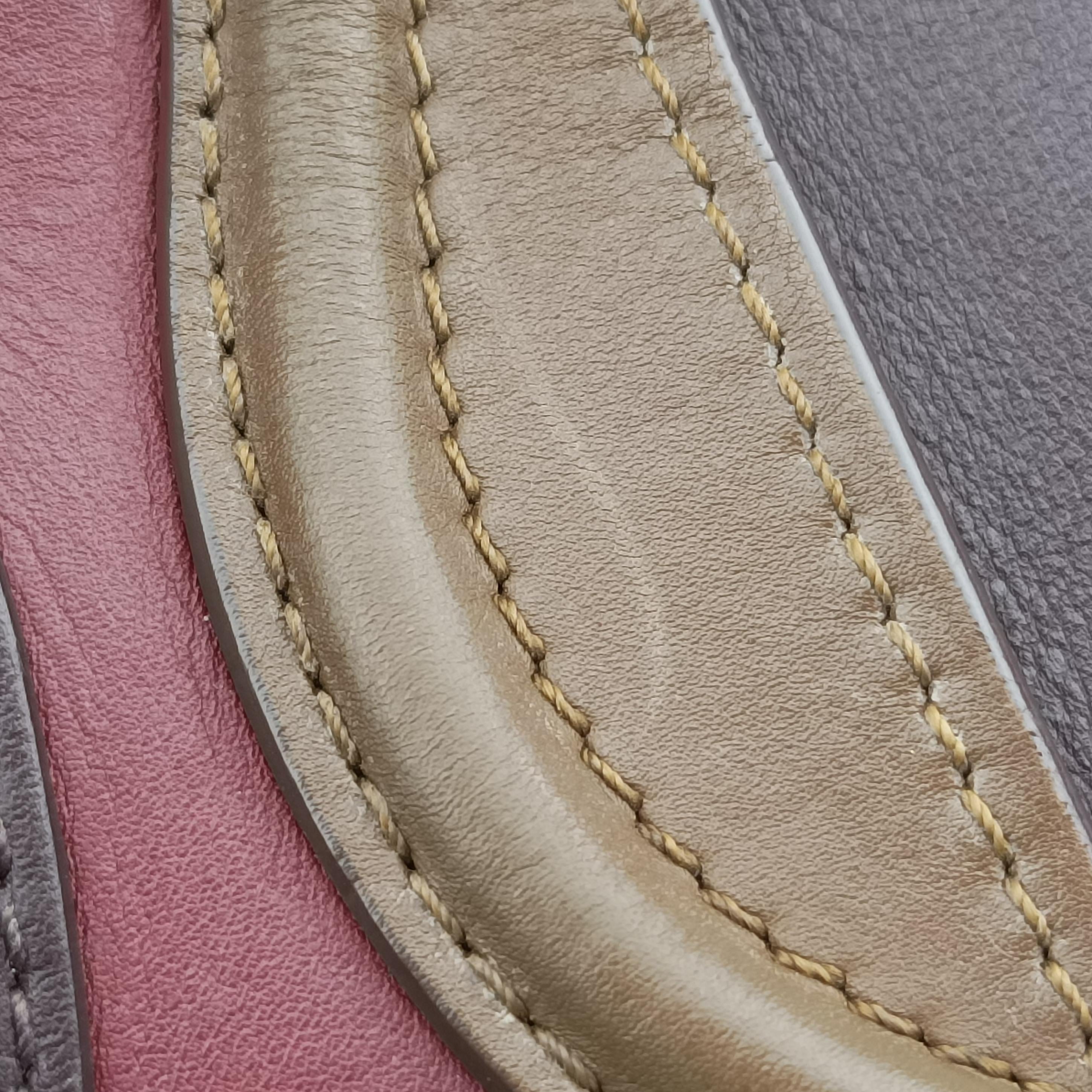 luggage nano shopper Black× burgundy ×Brown Leather W-ZP-0172ラゲージナノショッパー ブラック×ワインレッド×ブラウン レザー W-ZP-0172