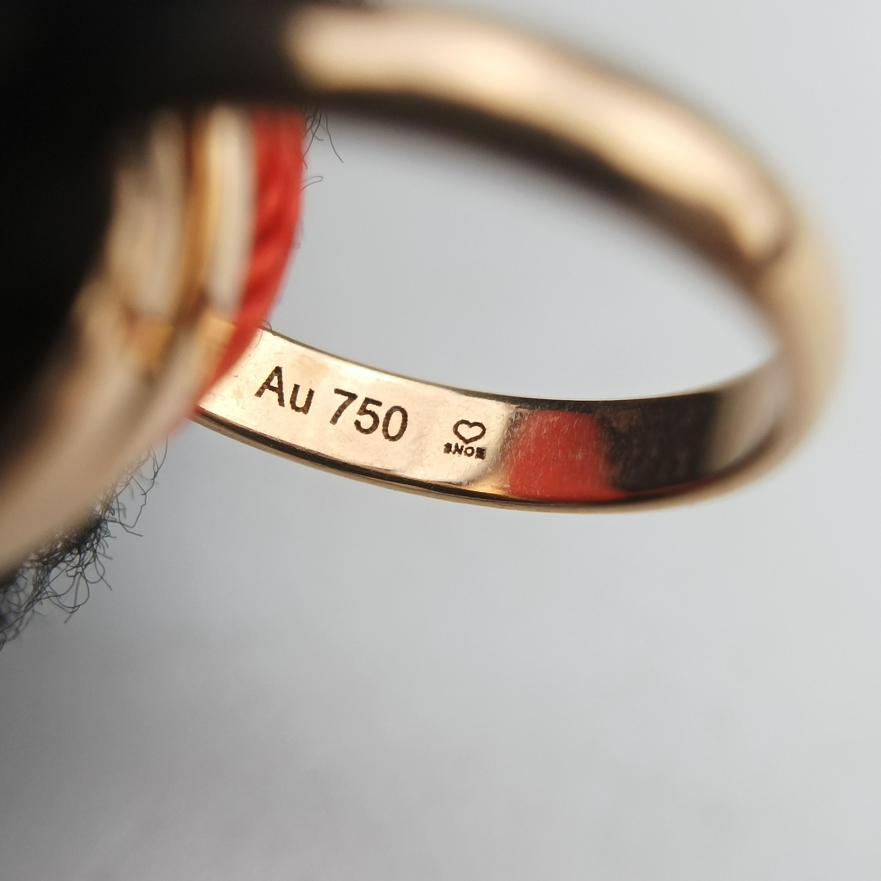 Neon Cord Red x Rose Gold AU750 B6069100 TPR402ネオンコード レッド×ローズゴールド AU750 B6069100 TPR402