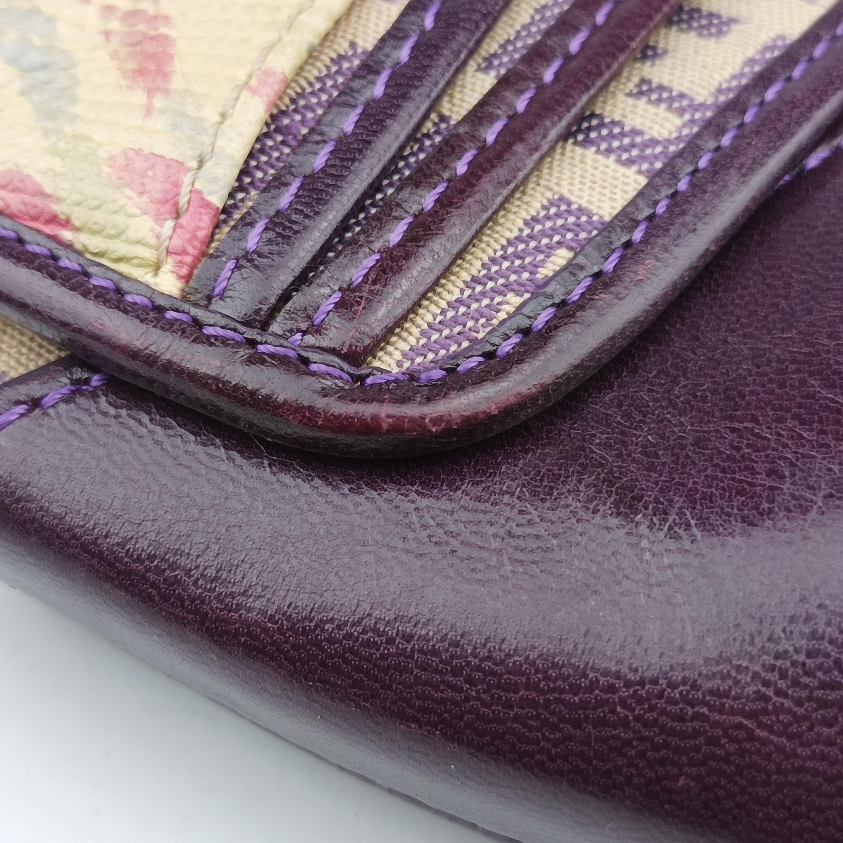 Zucchino Purple x Multicolor canvas×leather 2579-8 2579-8BR422LXV-049ズッキーニ パープル×マルチカラー キャンバス×レザー 2579-8 2579-8BR422LXV-049