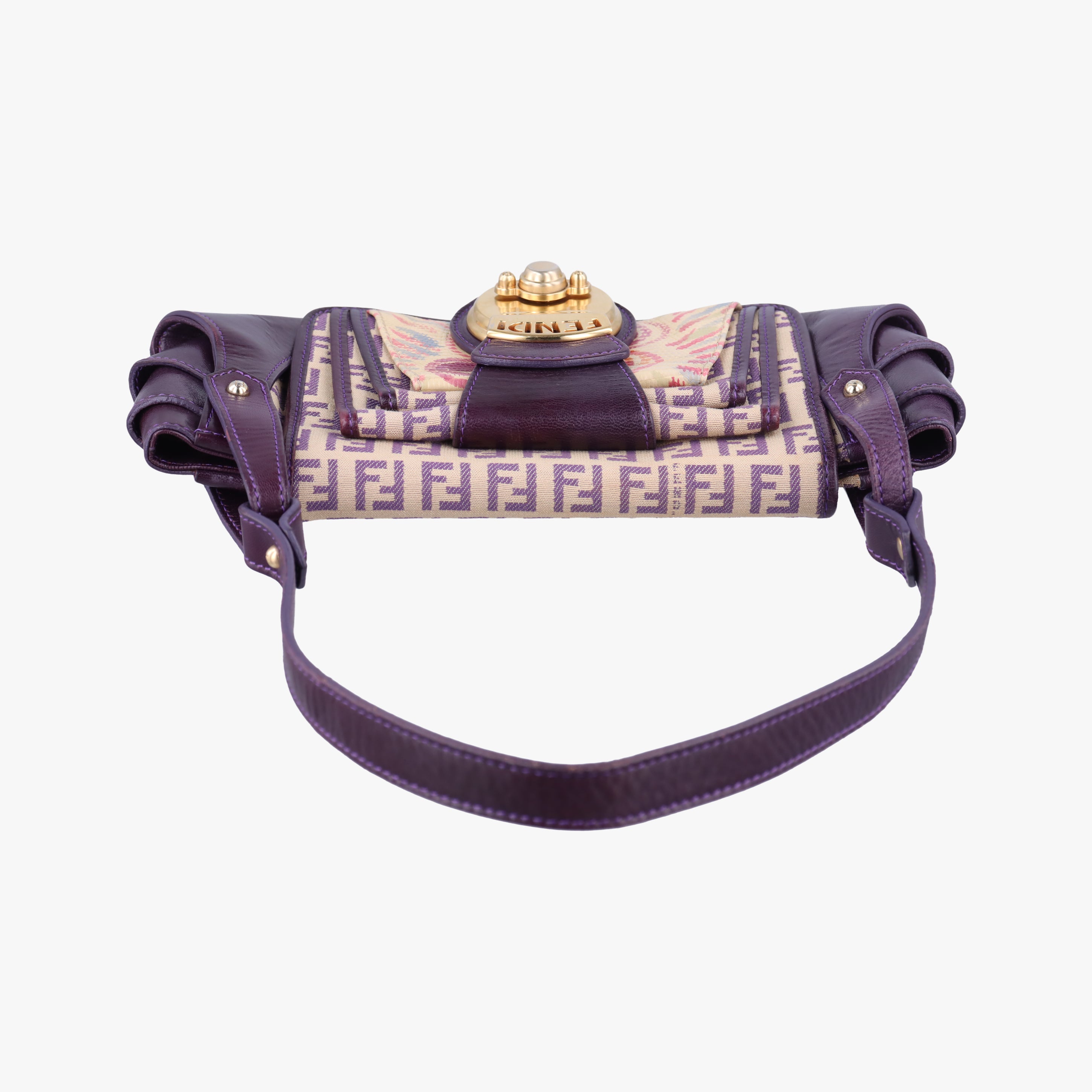 Zucchino Purple x Multicolor canvas×leather 2579-8 2579-8BR422LXV-049ズッキーニ パープル×マルチカラー キャンバス×レザー 2579-8 2579-8BR422LXV-049