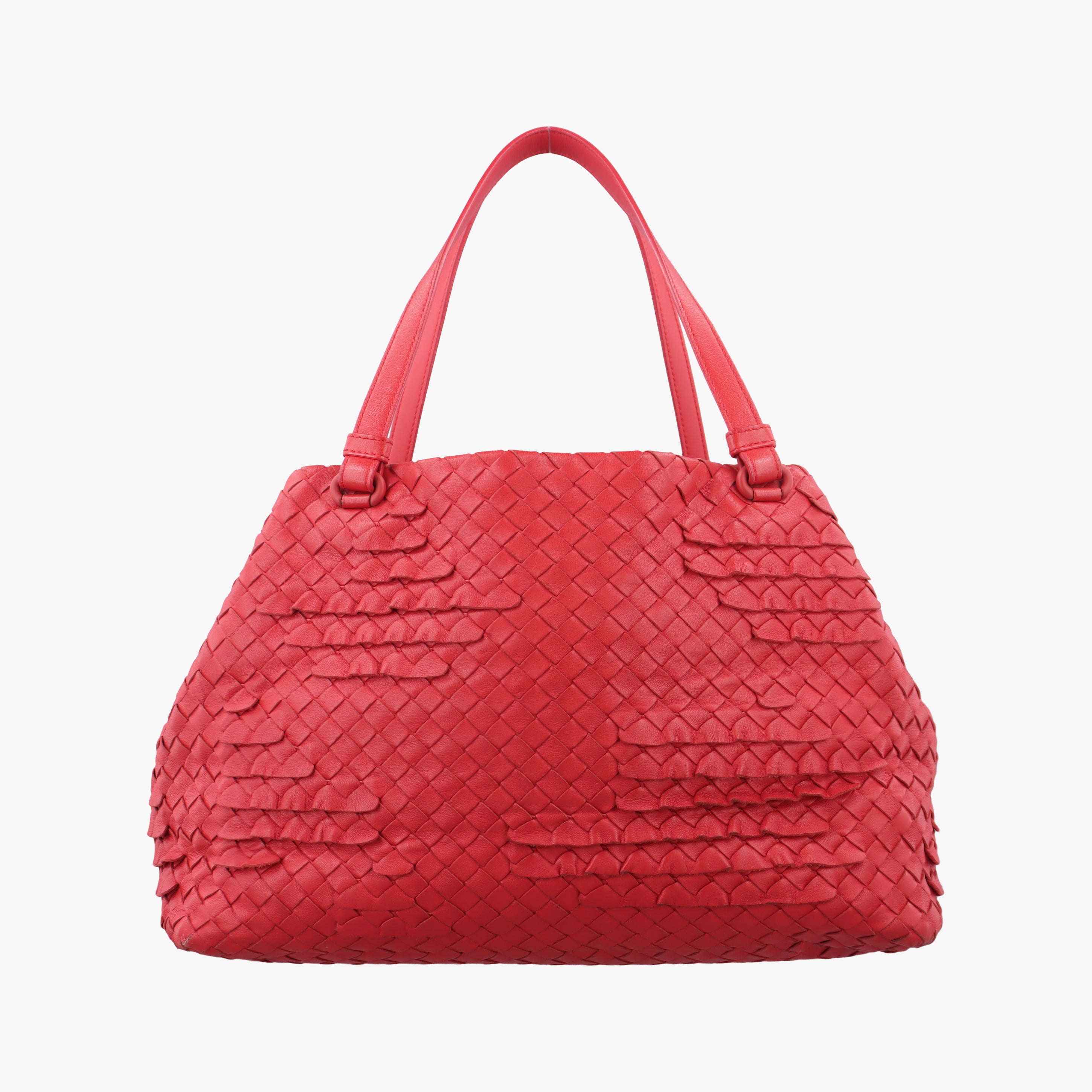 Intrecciato Red lambskin B02959876Zイントレチャート レッド ラムスキン B02959876Z