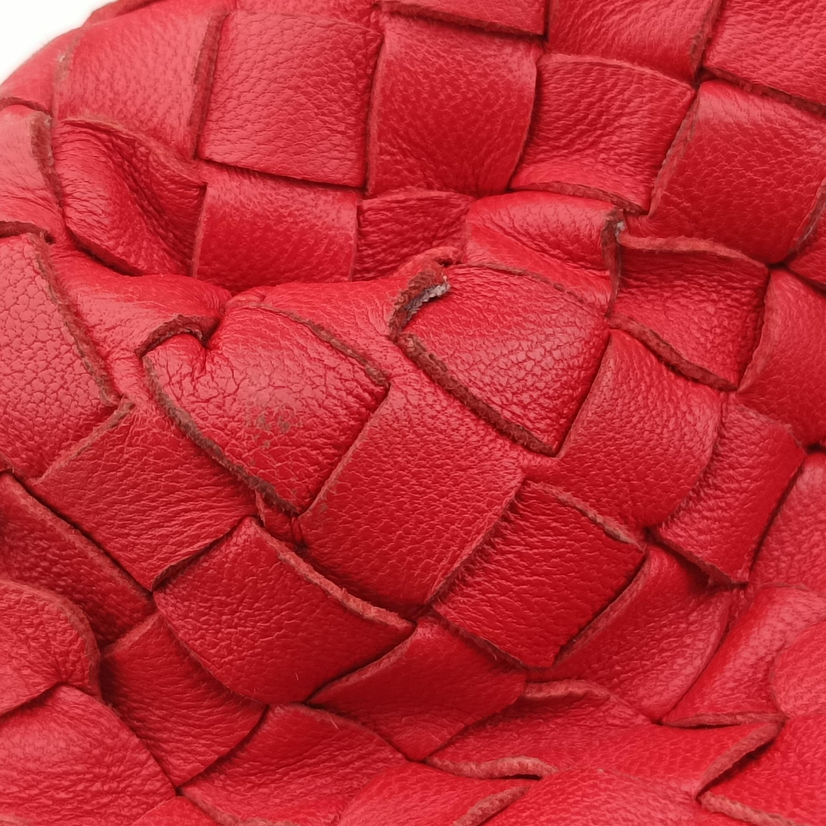 Intrecciato Red lambskin B02959876Zイントレチャート レッド ラムスキン B02959876Z