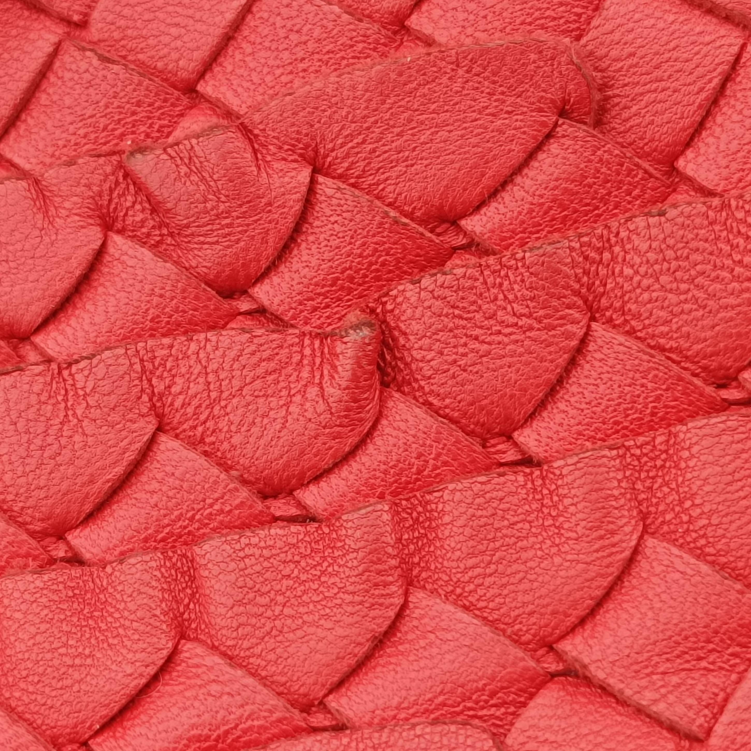 Intrecciato Red lambskin B02959876Zイントレチャート レッド ラムスキン B02959876Z