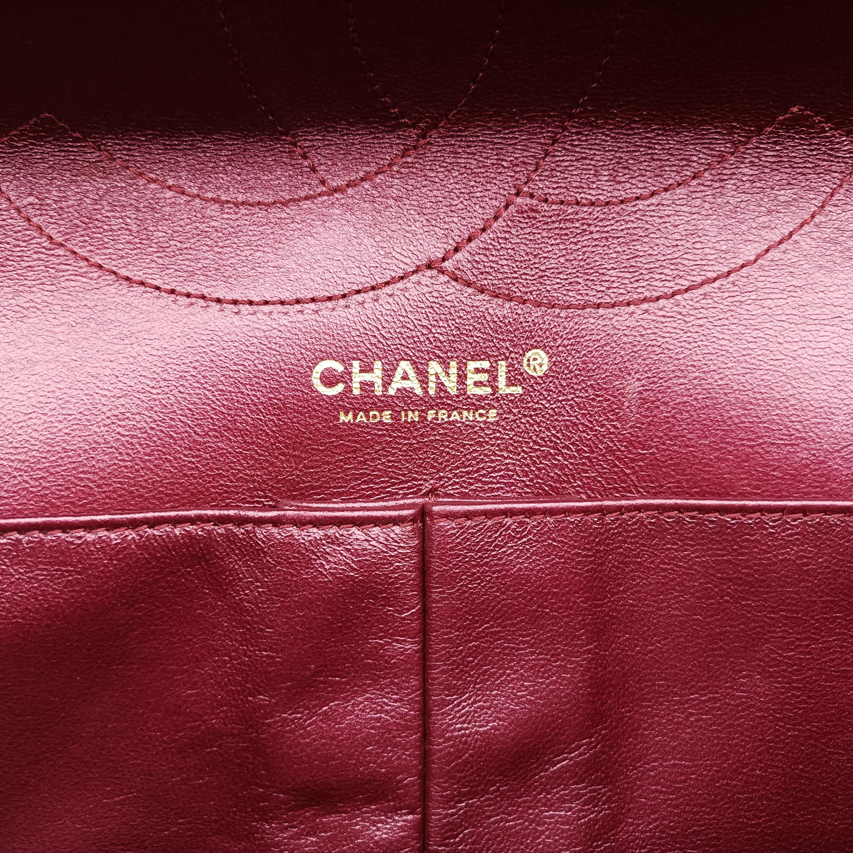 2.55 Matelasse Red Leather A37591 121536762.55 マトラッセ レッド レザー A37591 12153676