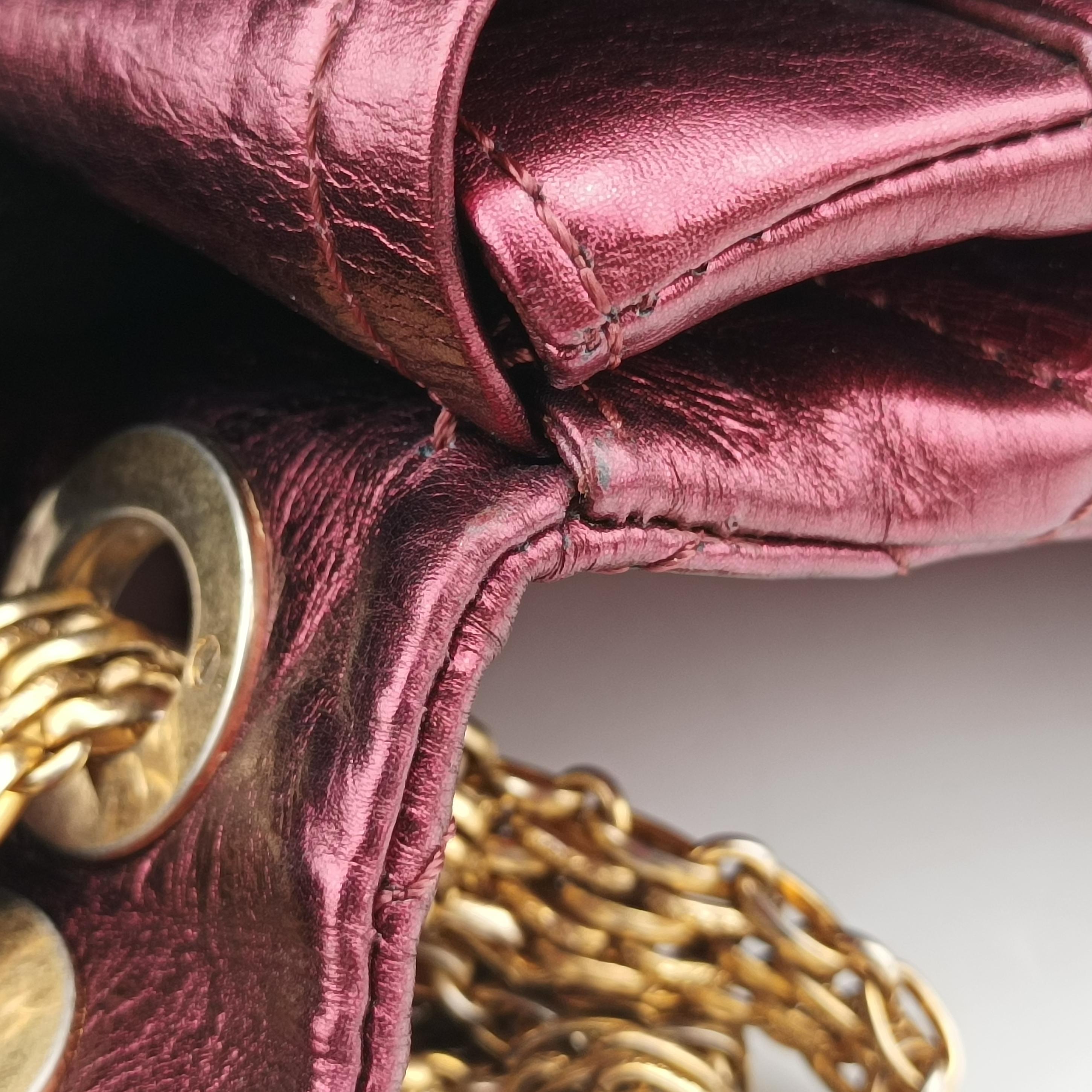 2.55 Matelasse Red Leather A37591 121536762.55 マトラッセ レッド レザー A37591 12153676