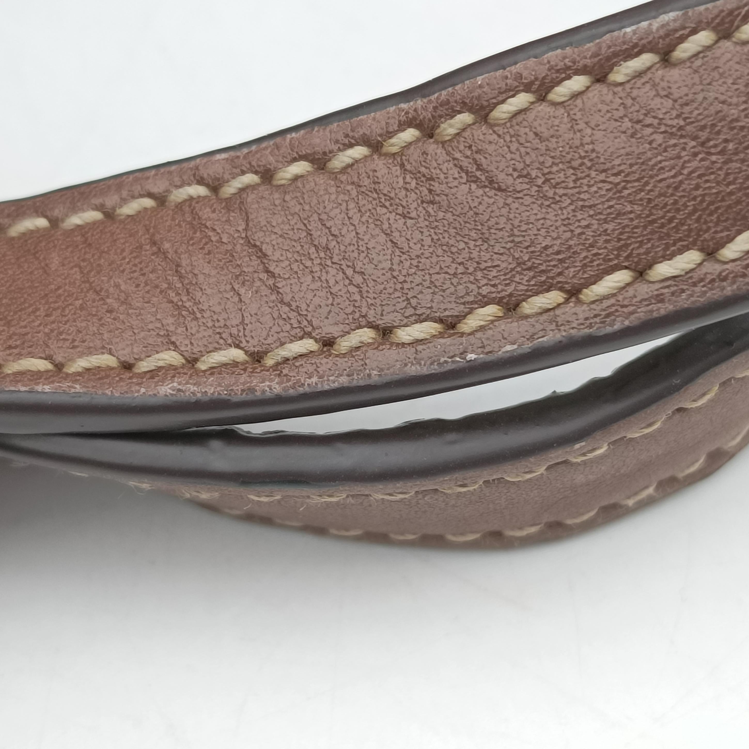 GG Supreme White×brown PVC coated canvas 322231 I015240630GGスプリーム ホワイト×ブラウン PVCコーティングキャンバス 322231 I015240630