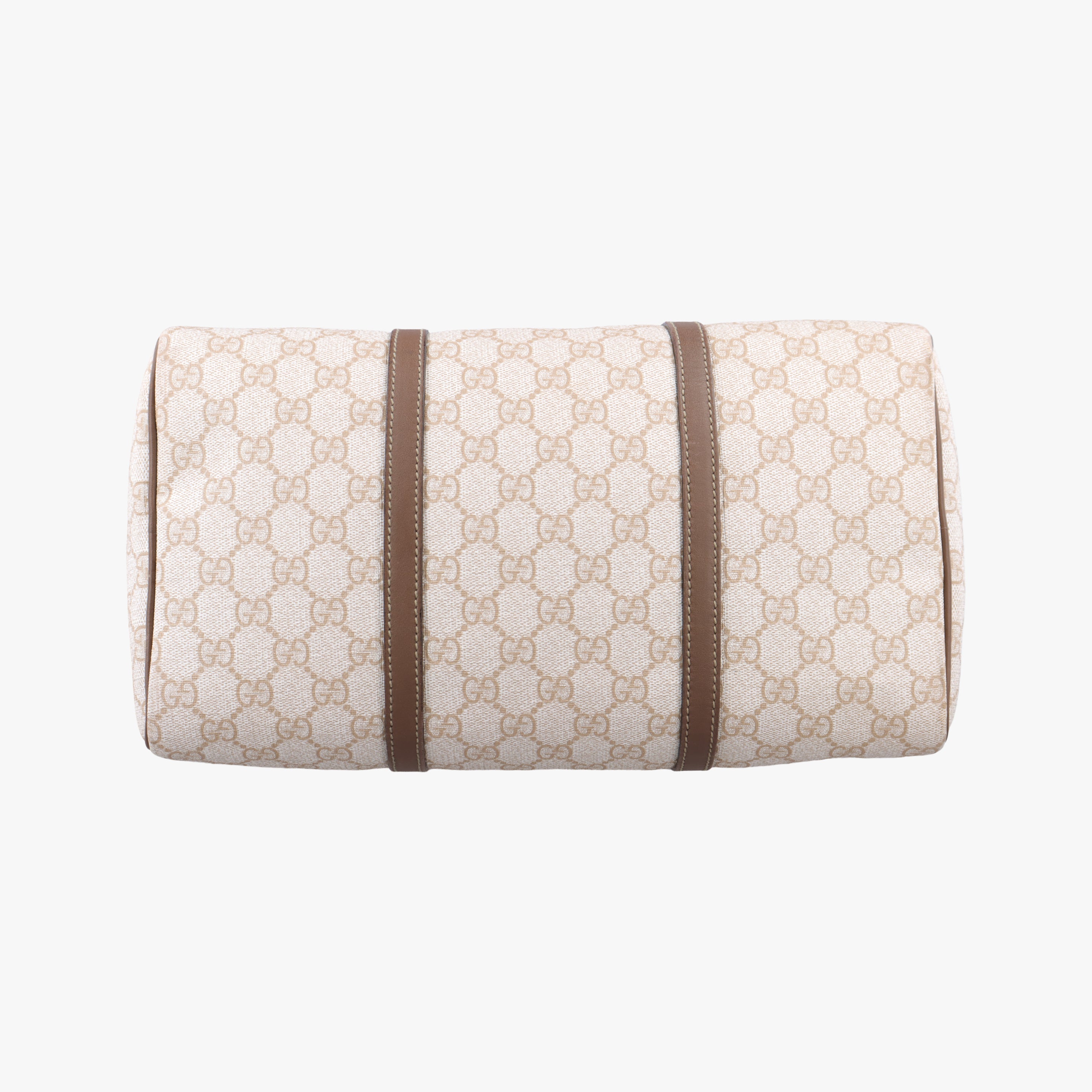 GG Supreme White×brown PVC coated canvas 322231 I015240630GGスプリーム ホワイト×ブラウン PVCコーティングキャンバス 322231 I015240630