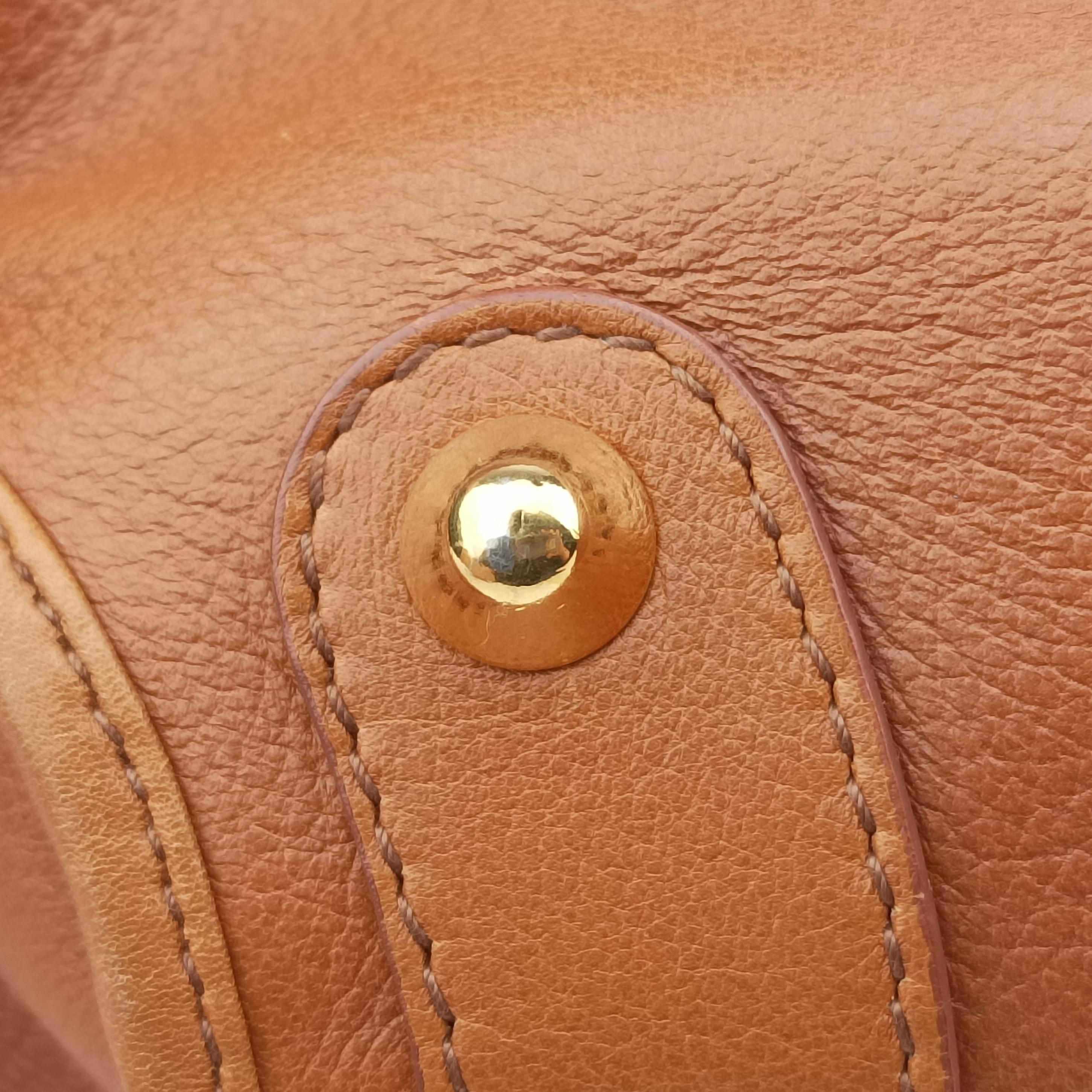 Vintage Medium Hobo Tote Brown leather 96-MA-0078ヴィンテージ ミディアム ホーボー トート ブラウン レザー 96-MA-0078