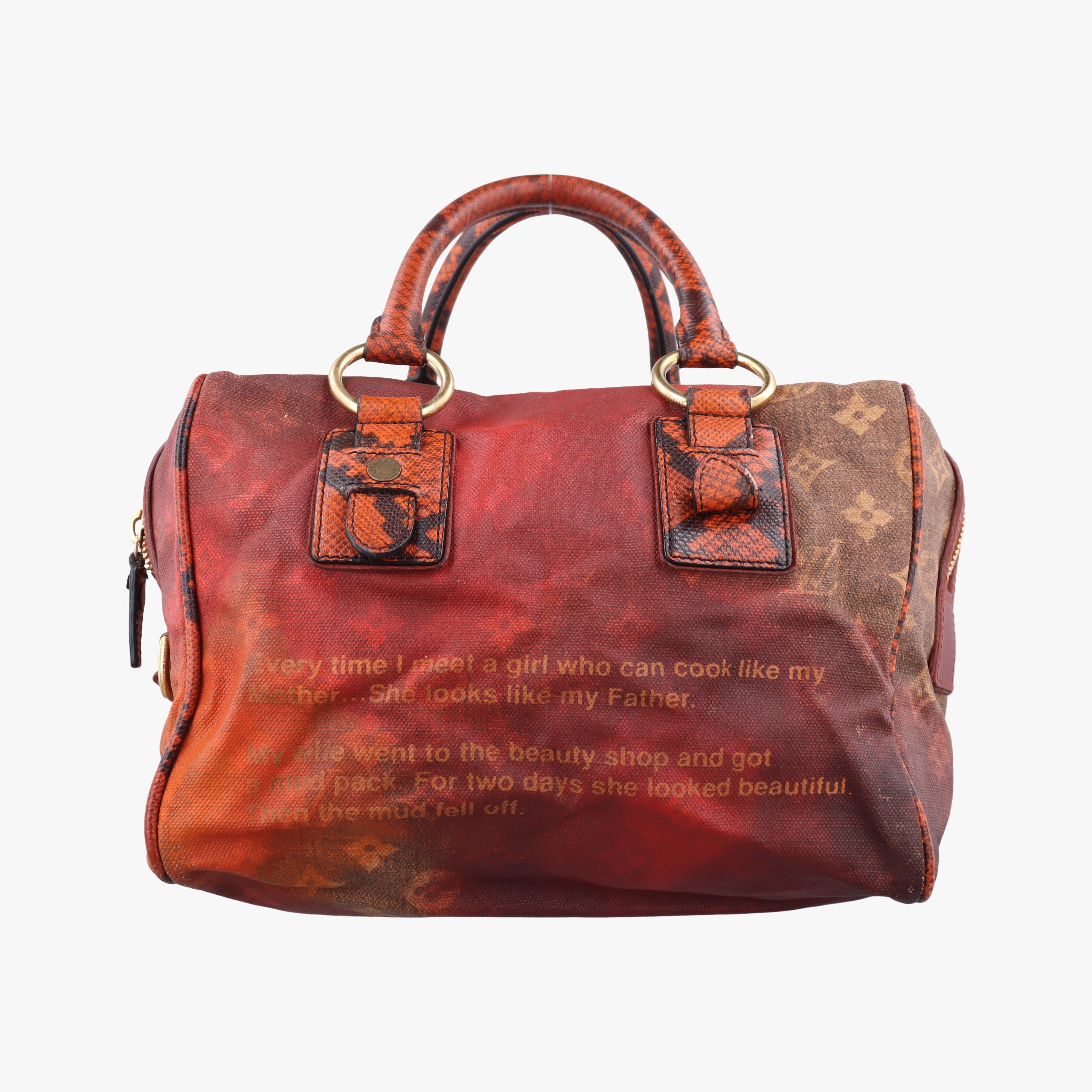 Man Crazy rouge×multicolor Monogram Jokes M95737 RC0058マンクレイジー ルージュ×マルチカラー モノグラム ジョークス M95737 RC0058