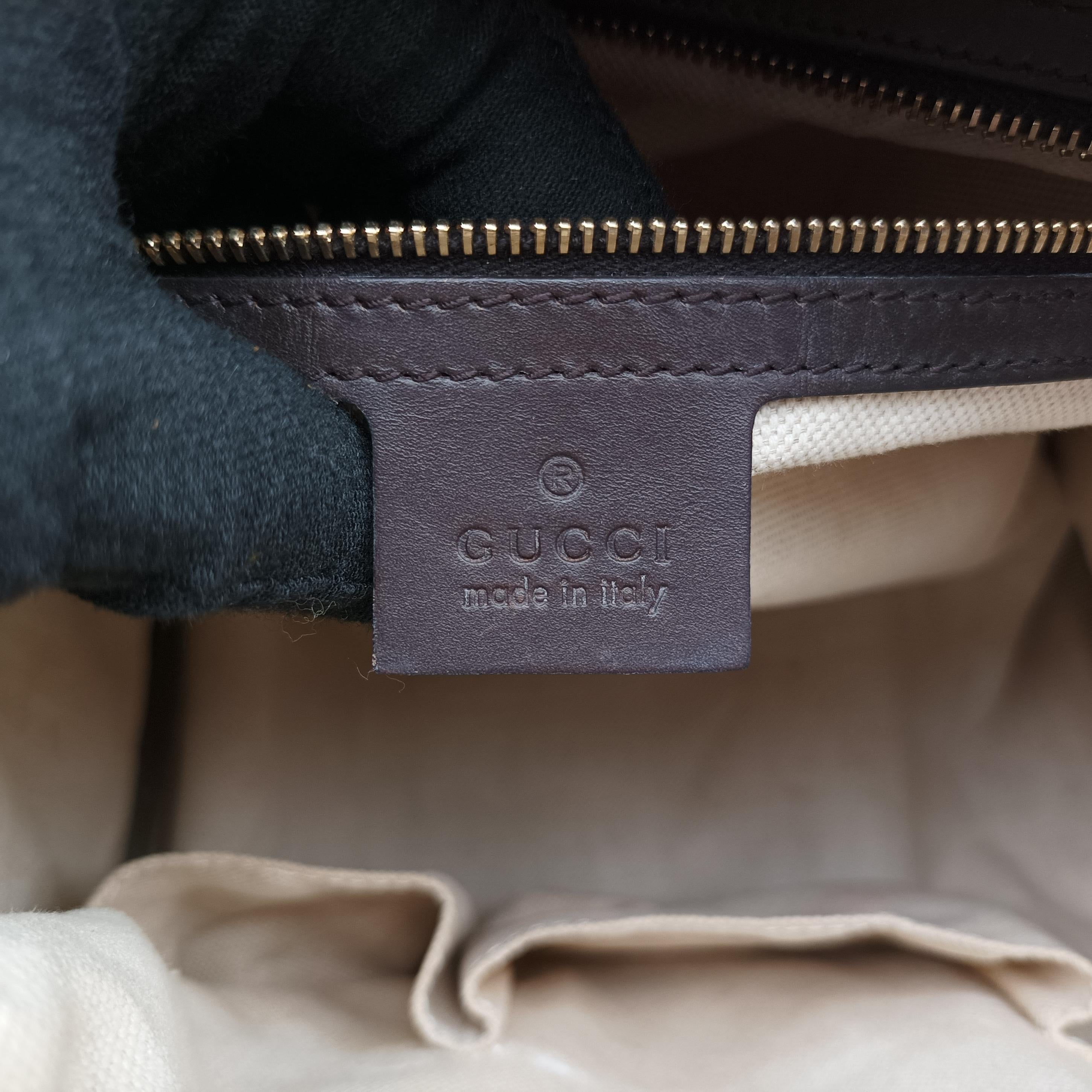 Sherry Line Beige×green×red canvas×leather 247205 C017070005シェリーライン ベージュ×グリーン×レッド キャンバス×レザー 247205 C017070005