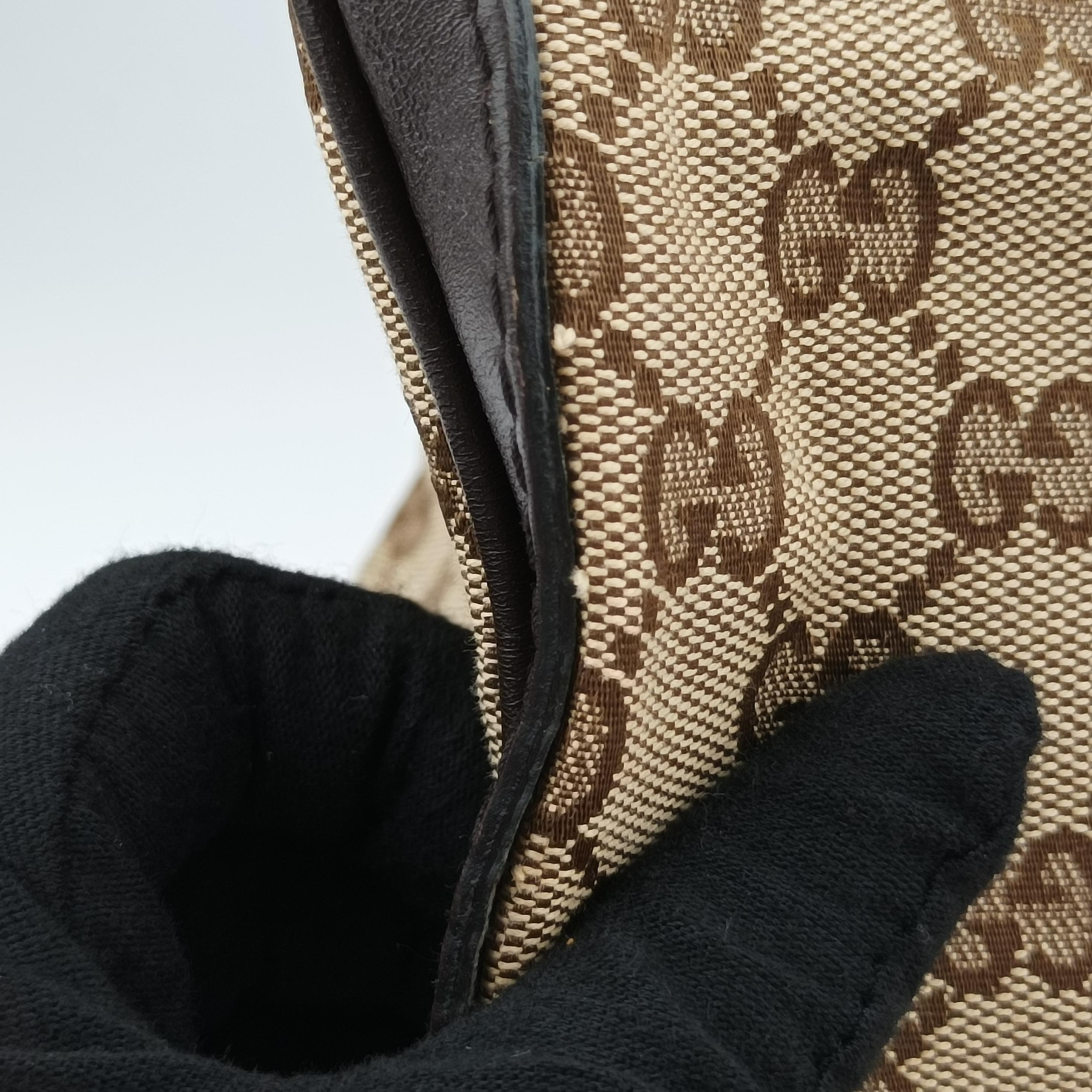 Sherry Line Beige×green×red canvas×leather 247205 C017070005シェリーライン ベージュ×グリーン×レッド キャンバス×レザー 247205 C017070005