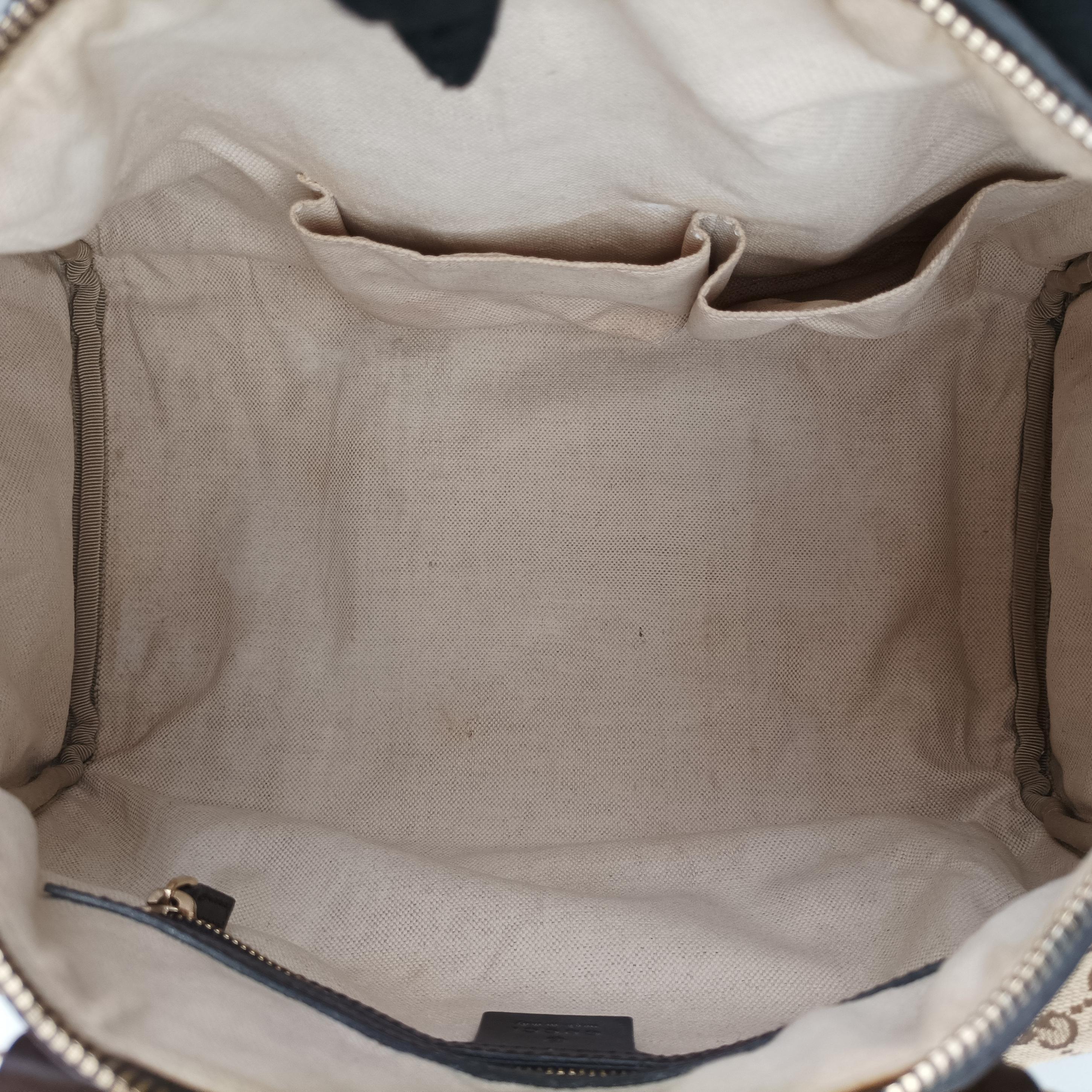 Sherry Line Beige×green×red canvas×leather 247205 C017070005シェリーライン ベージュ×グリーン×レッド キャンバス×レザー 247205 C017070005