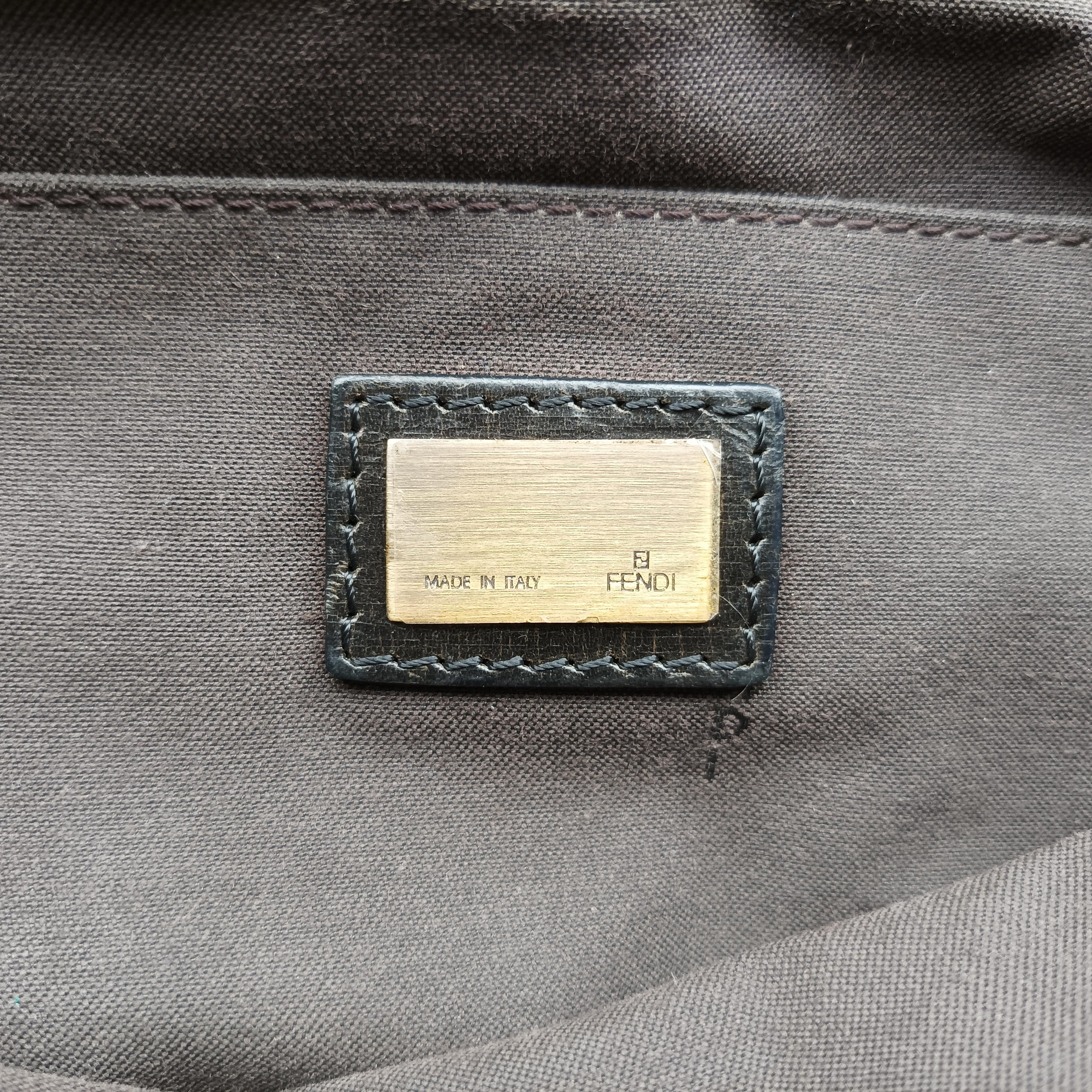 Fendi Zucca Brown canvas×leather 8BS551 2370-8BS551-MTG-069フェンディ ズッカ ブラウン キャンバス×レザー 8BS551 2370-8BS551-MTG-069