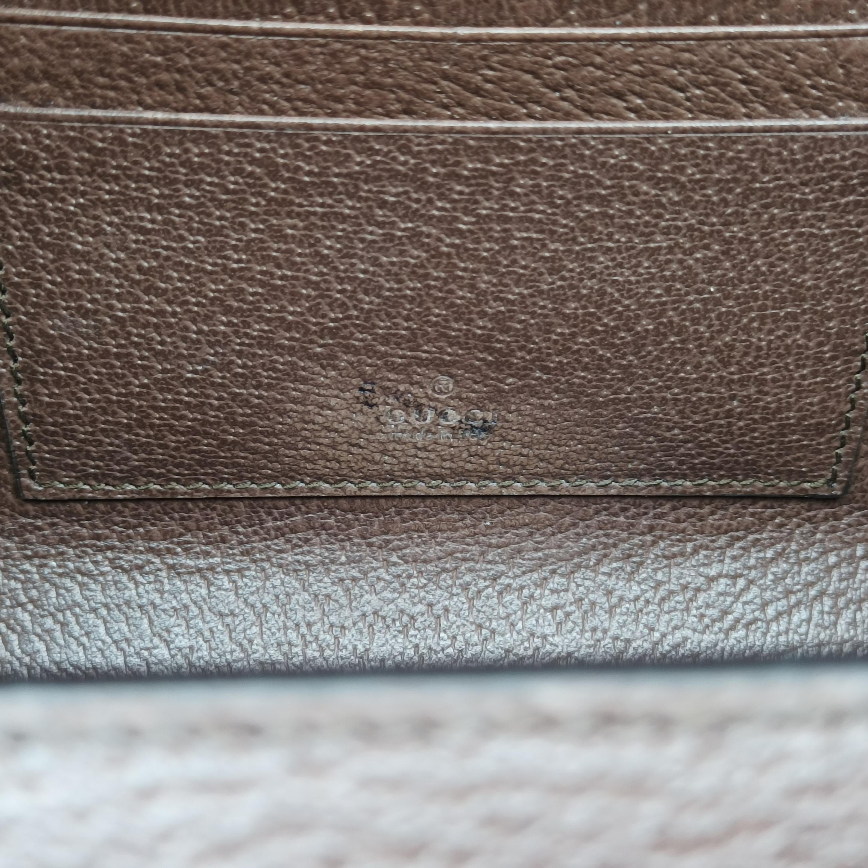 GG Supreme Mini Brown PVC coated canvas 678460 678460.496334GGスプリームミニ ブラウン PVCコーティングキャンバス 678460 678460.496334