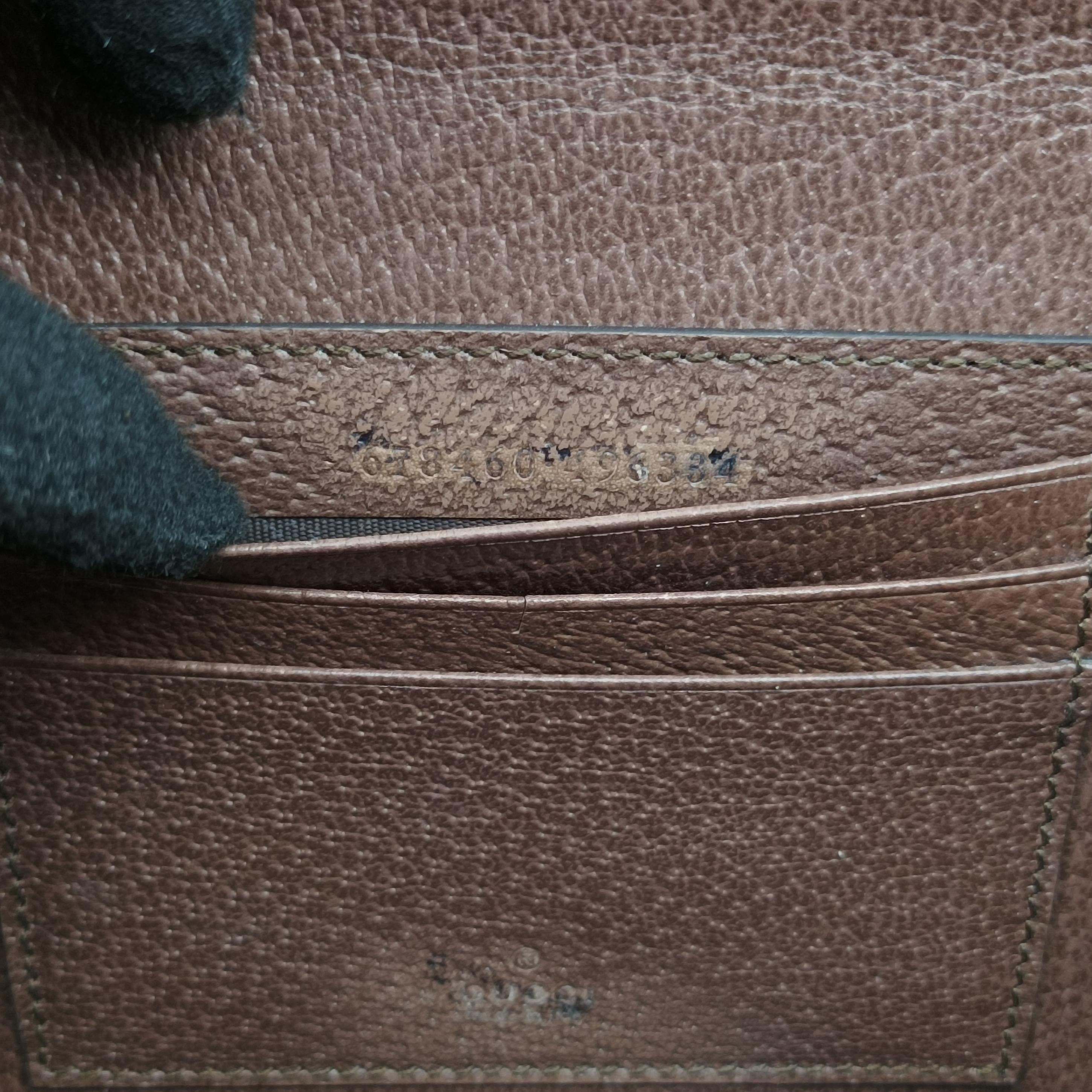 GG Supreme Mini Brown PVC coated canvas 678460 678460.496334GGスプリームミニ ブラウン PVCコーティングキャンバス 678460 678460.496334