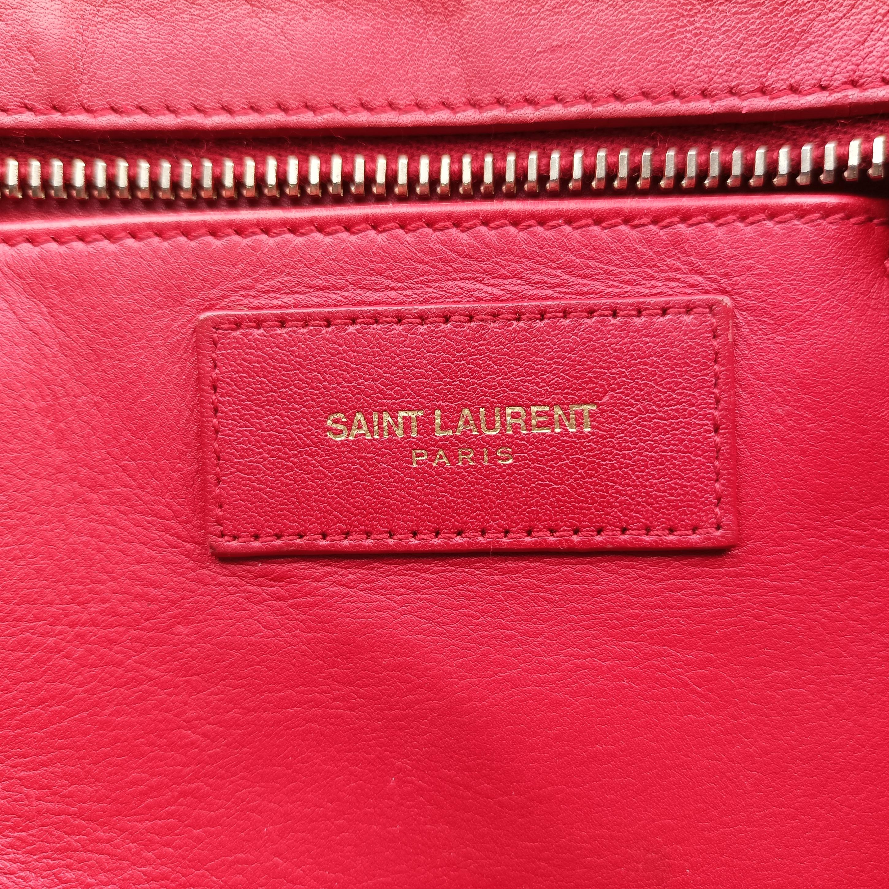 Y Ligne Petit Cabas Red Leather 311210 311210.001998Yライン プチカバス レッド レザー 311210 311210.001998