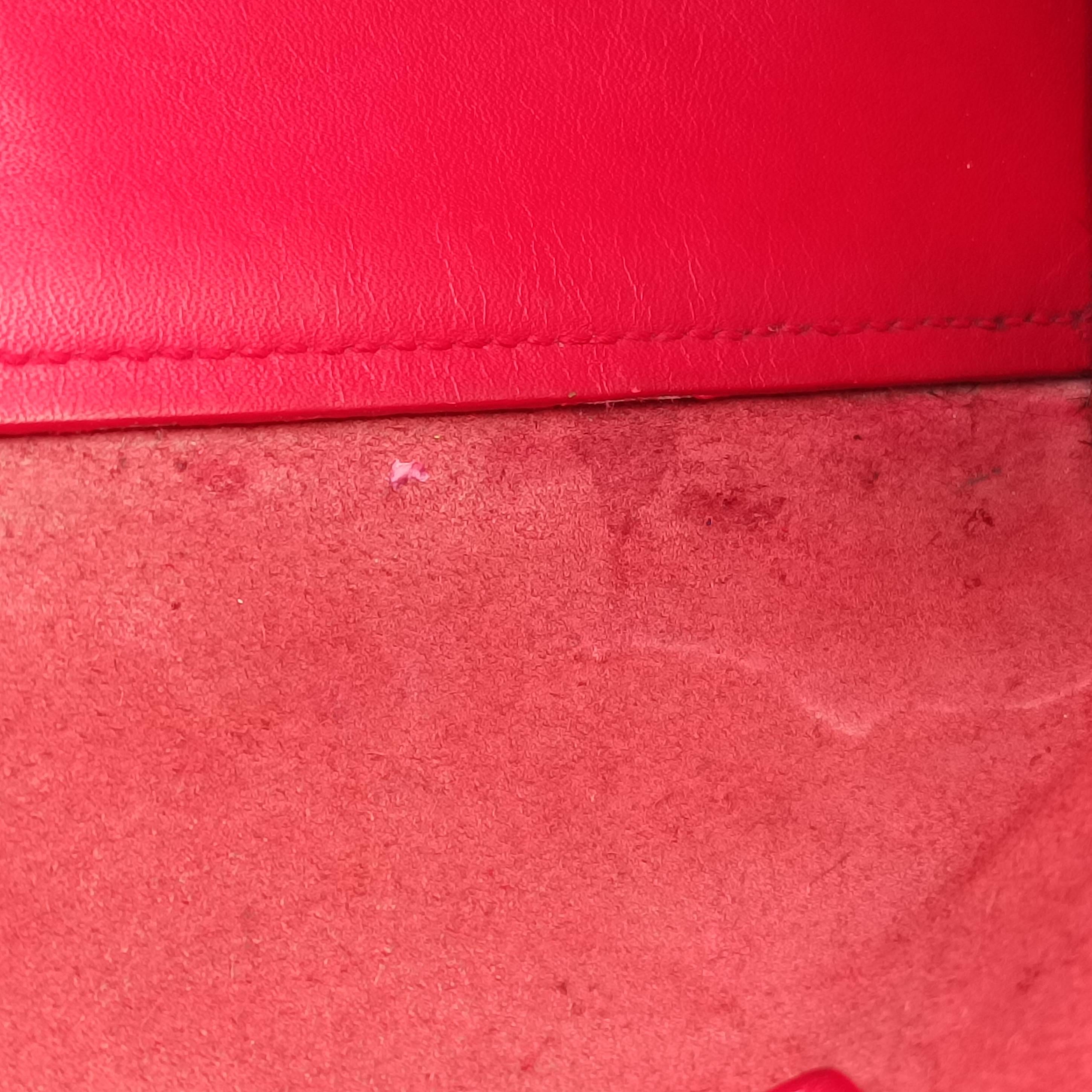 Y Ligne Petit Cabas Red Leather 311210 311210.001998Yライン プチカバス レッド レザー 311210 311210.001998