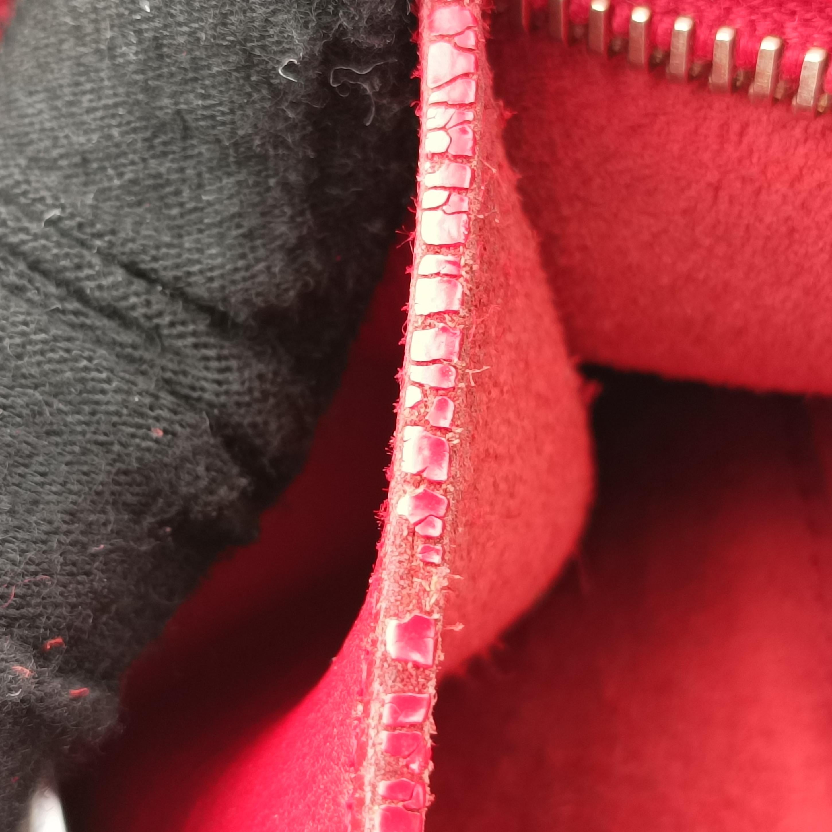 Y Ligne Petit Cabas Red Leather 311210 311210.001998Yライン プチカバス レッド レザー 311210 311210.001998