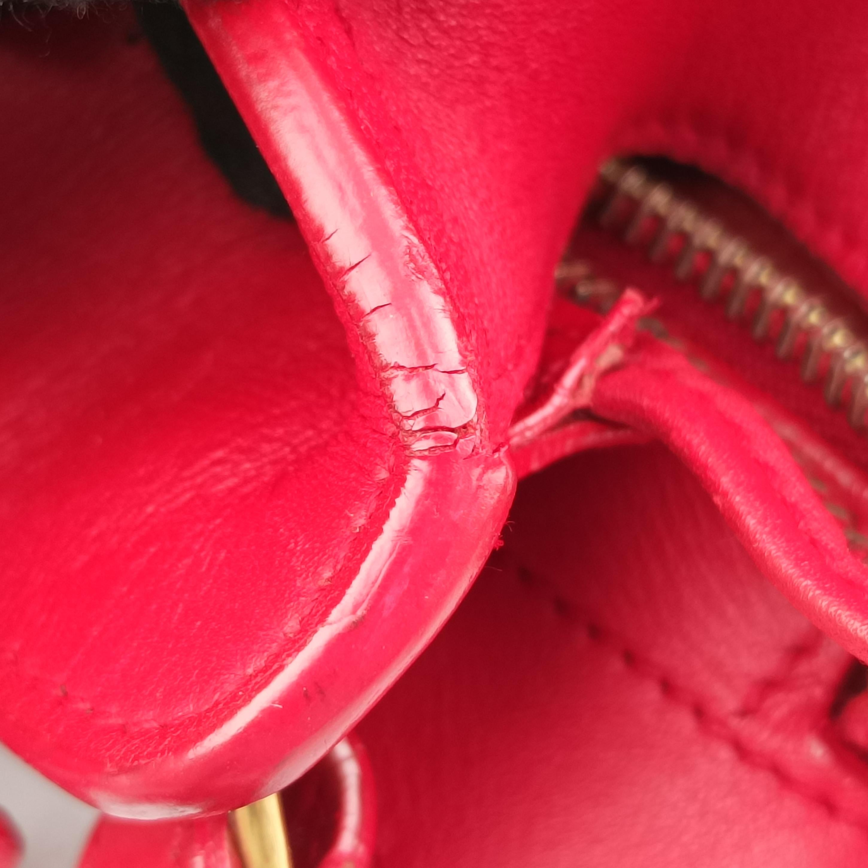 Y Ligne Petit Cabas Red Leather 311210 311210.001998Yライン プチカバス レッド レザー 311210 311210.001998